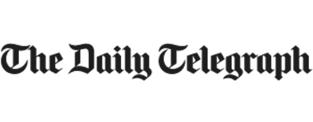 As featured in logo - the Daily Telegraph