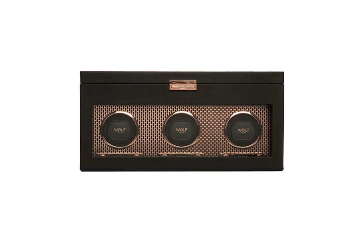 Valentine's Day Gifts for Your Special Someone | LuxDeco.com | WOLF 1834 Triple Watch Winder