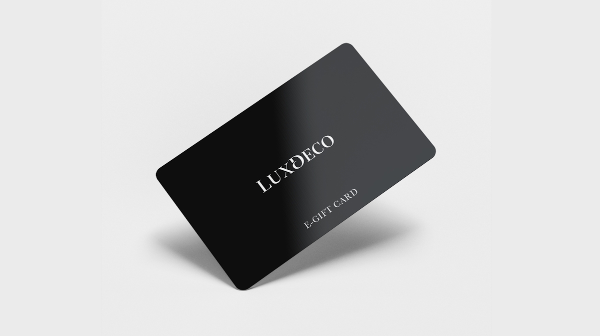 The LuxDeco E-Gift Card