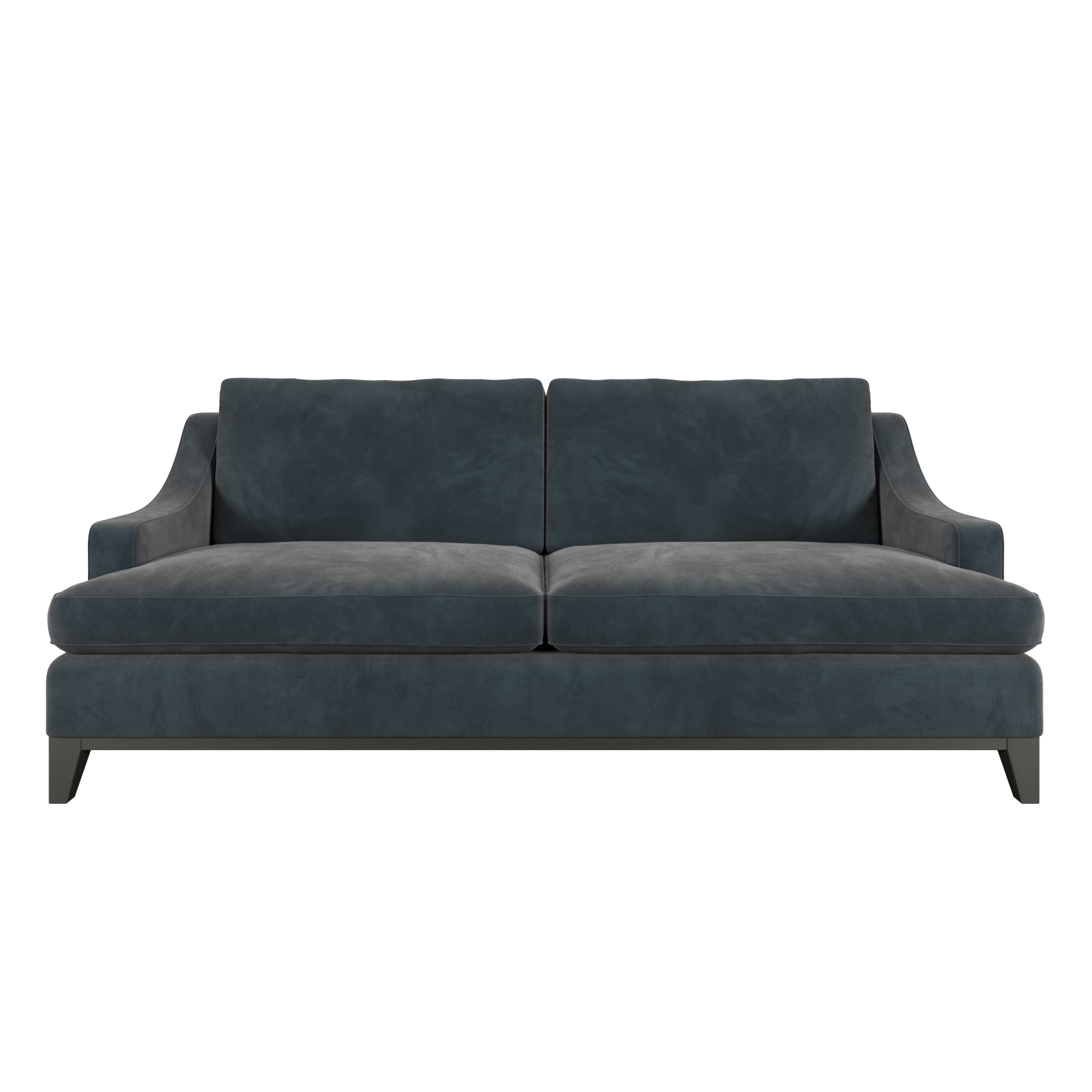 LD by LuxDeco Thornton Sofa in midnight velvet
