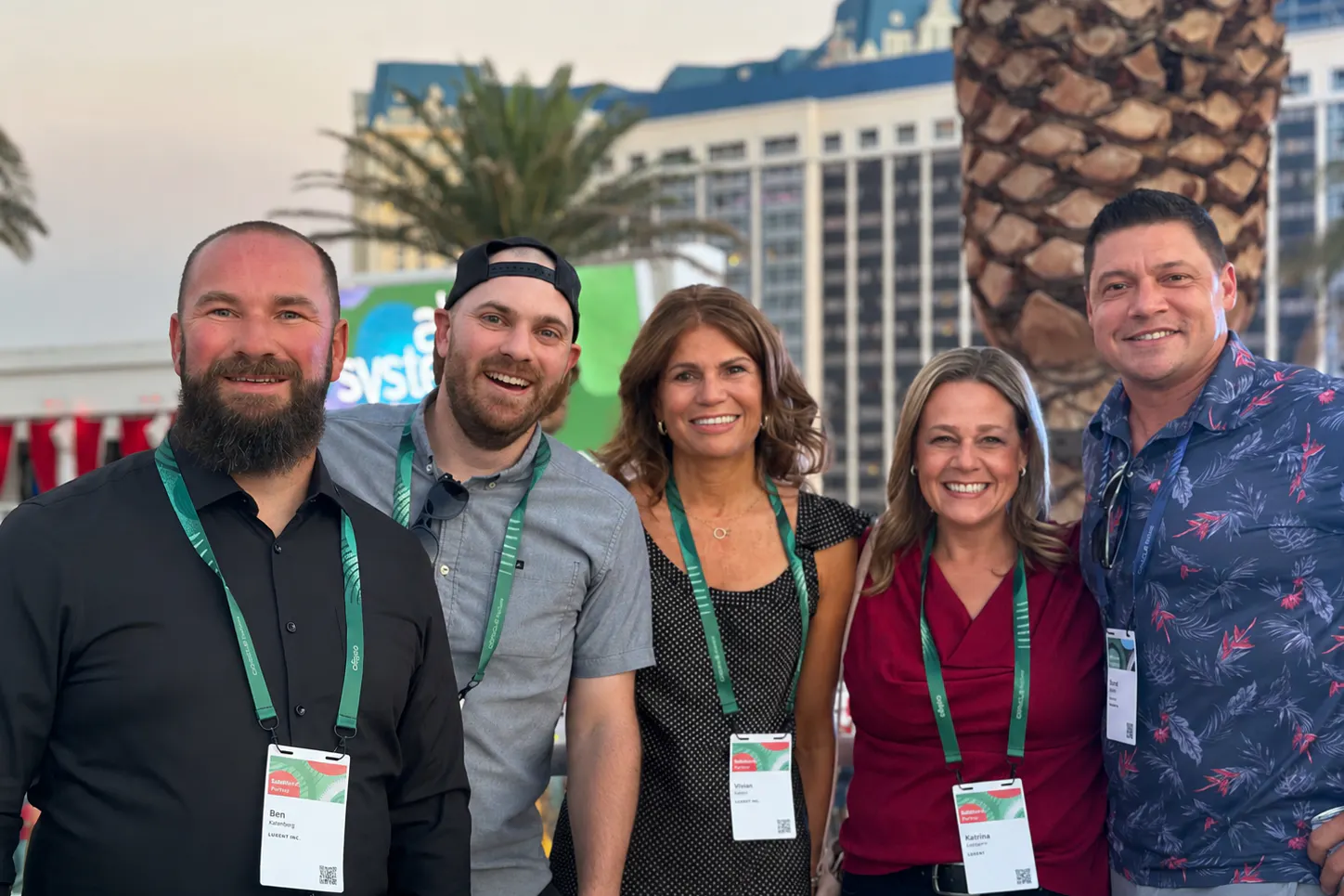 Luxent team members at Oracle NetSuite SuiteWorld