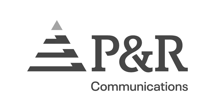P&R Communications logo - Luxent NetSuite client