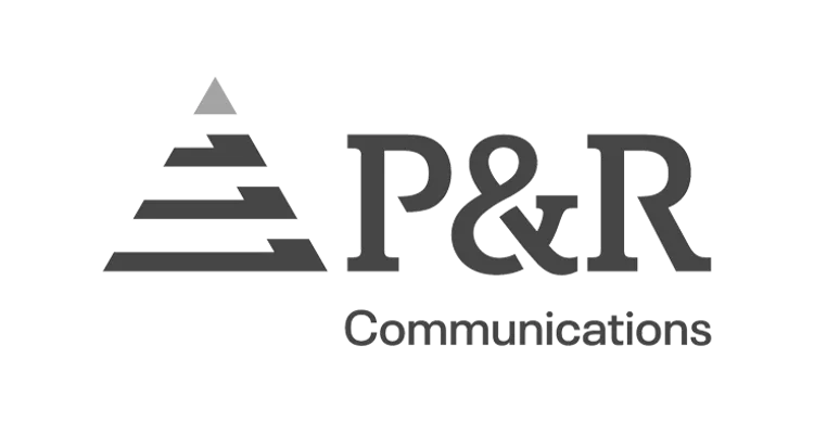P&R Communications logo - Luxent NetSuite client