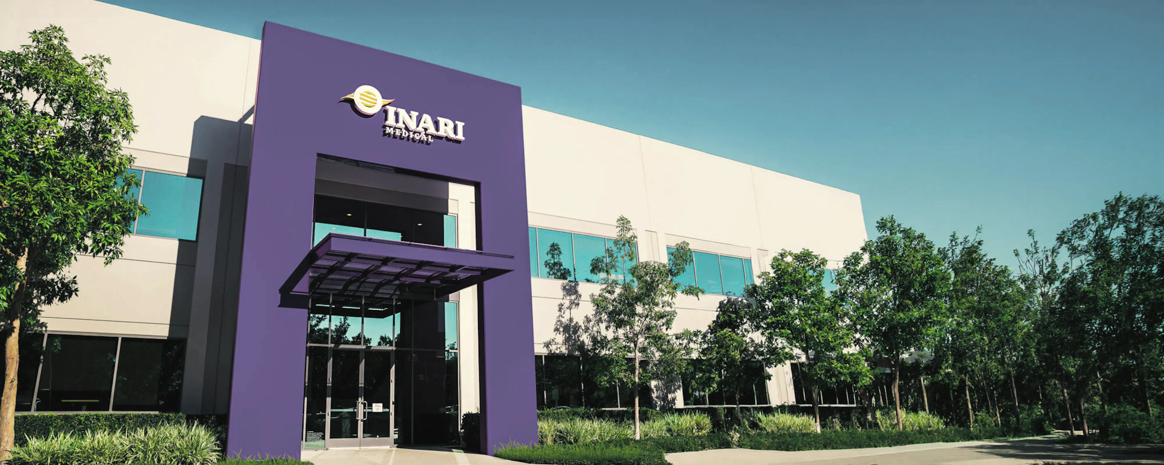 Exterior of the Inari Medical headquarters building