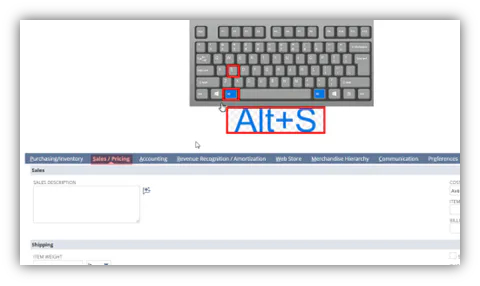 NetSuite SubTab Navigation