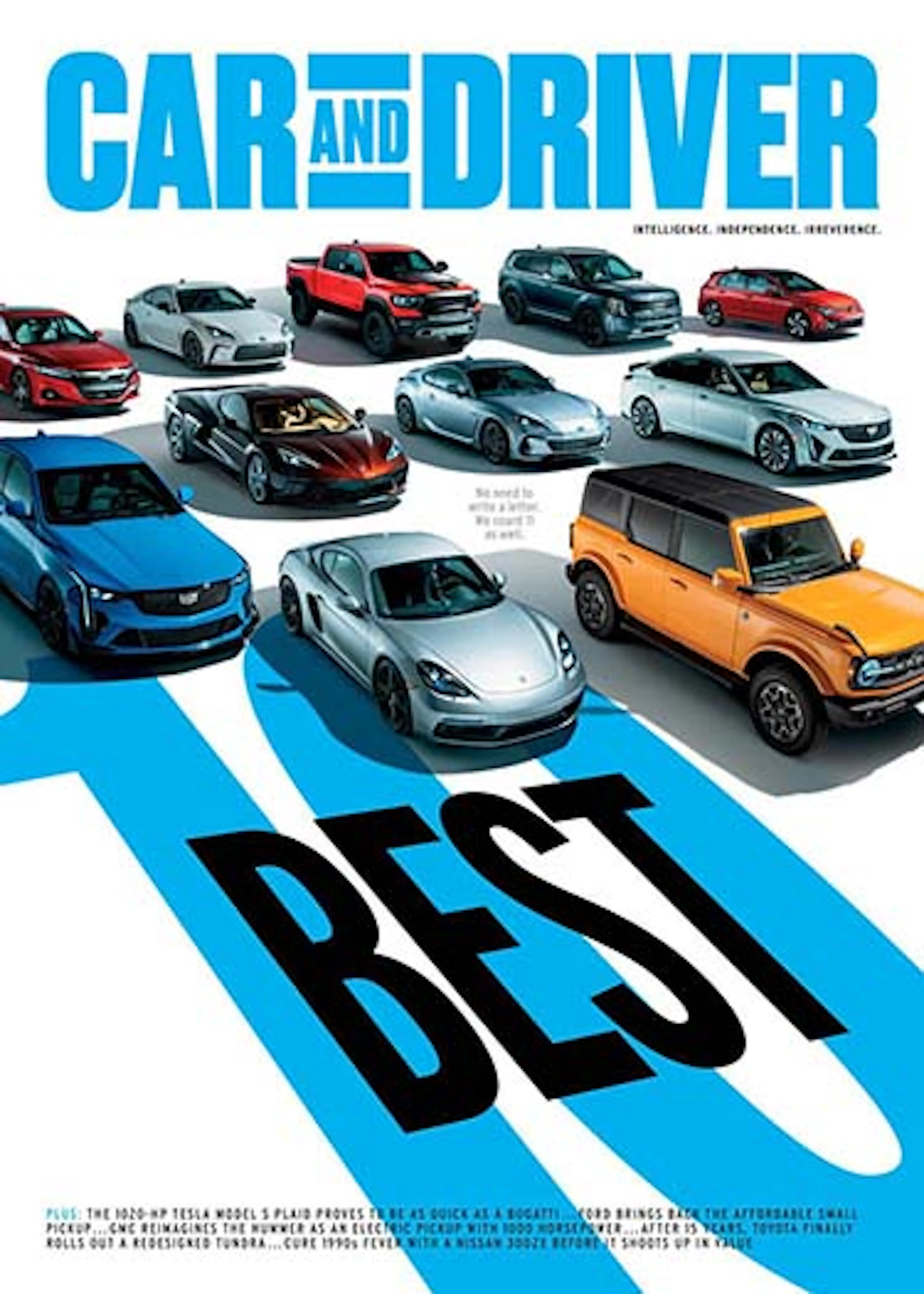 Car and Driver magazine cover — the subscription used as the deferred revenue example