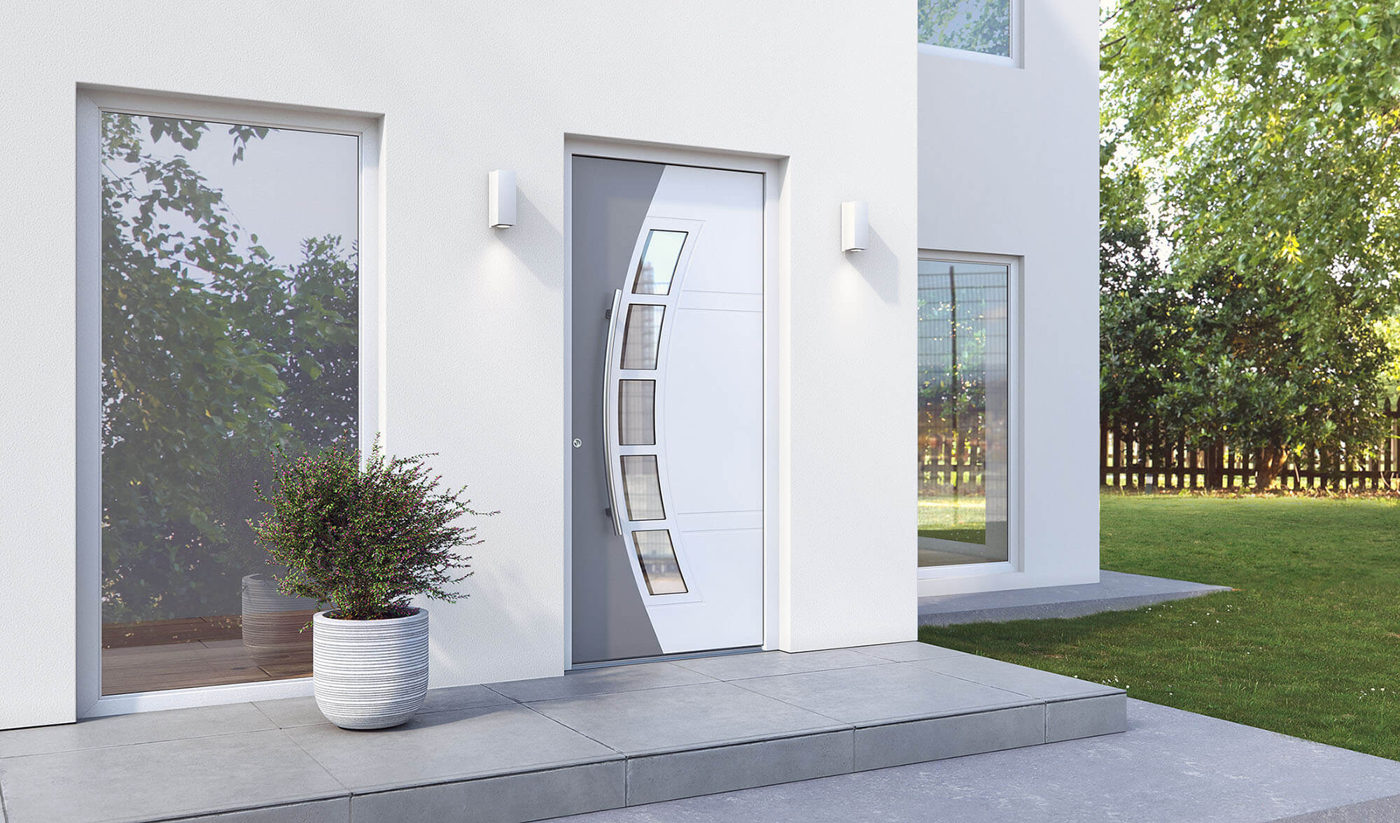 Was ist besser: Haustüren aus Aluminium oder Kunststoff?