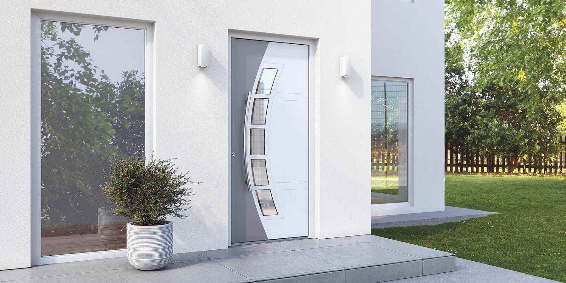 Was ist besser: Haustüren aus Aluminium oder Kunststoff?