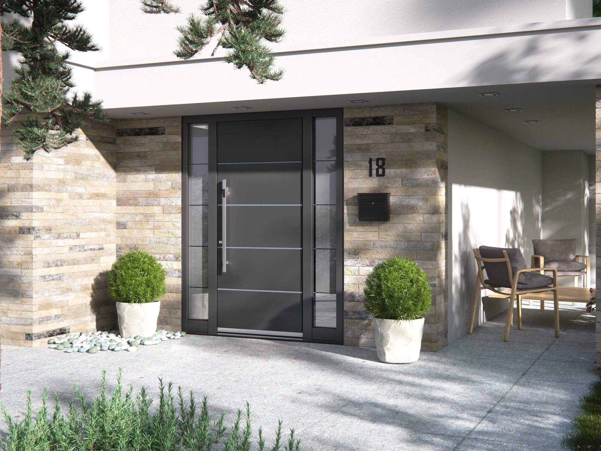 Lässt sich Ihre Haustür nicht mehr öffnen oder schließen, dann kann dies an den Scharnieren der Haustüre liegen.