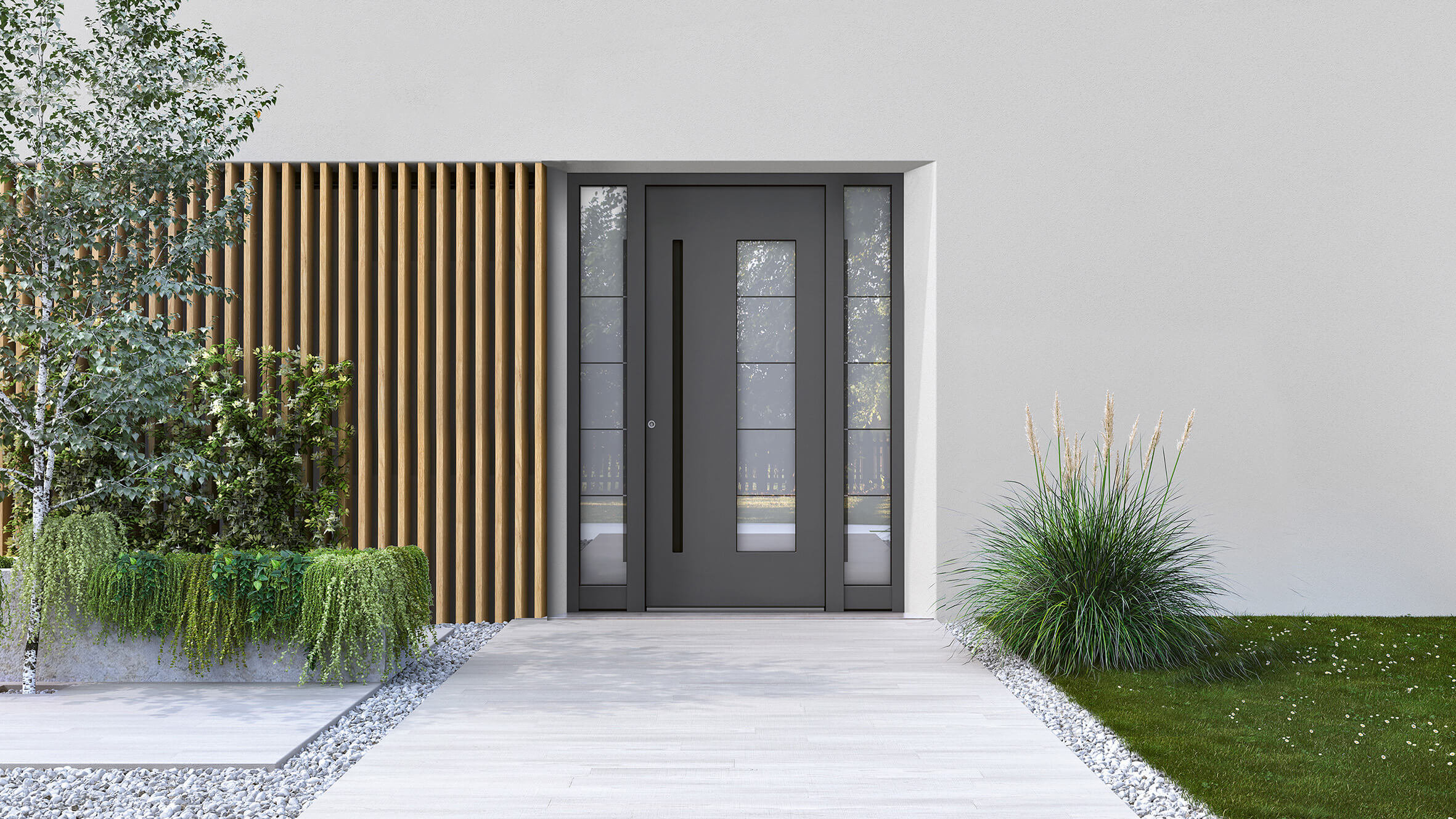 Haustüren aus Glas: Design, Einbruchsicherheit und Wärmeschutz