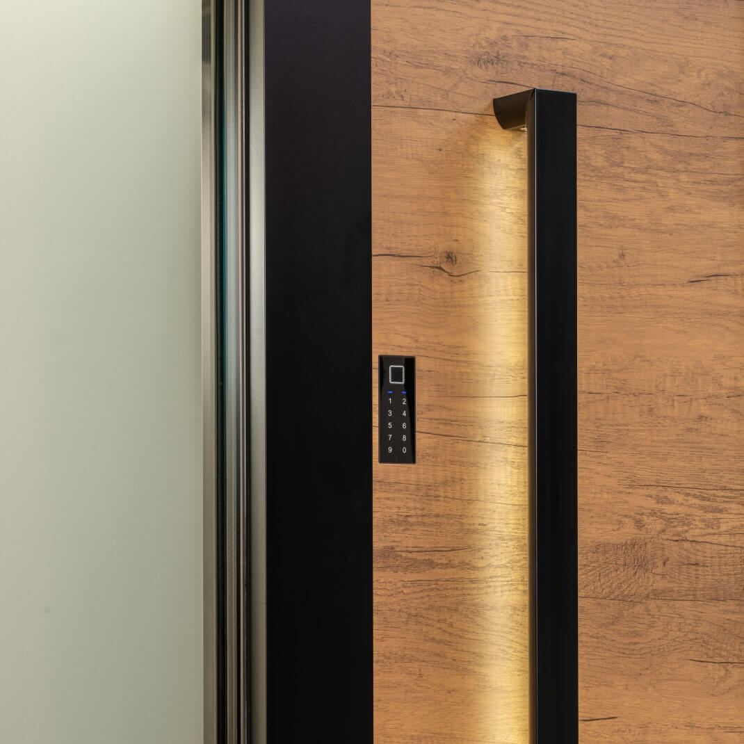 Haustüren mit Fingerprint