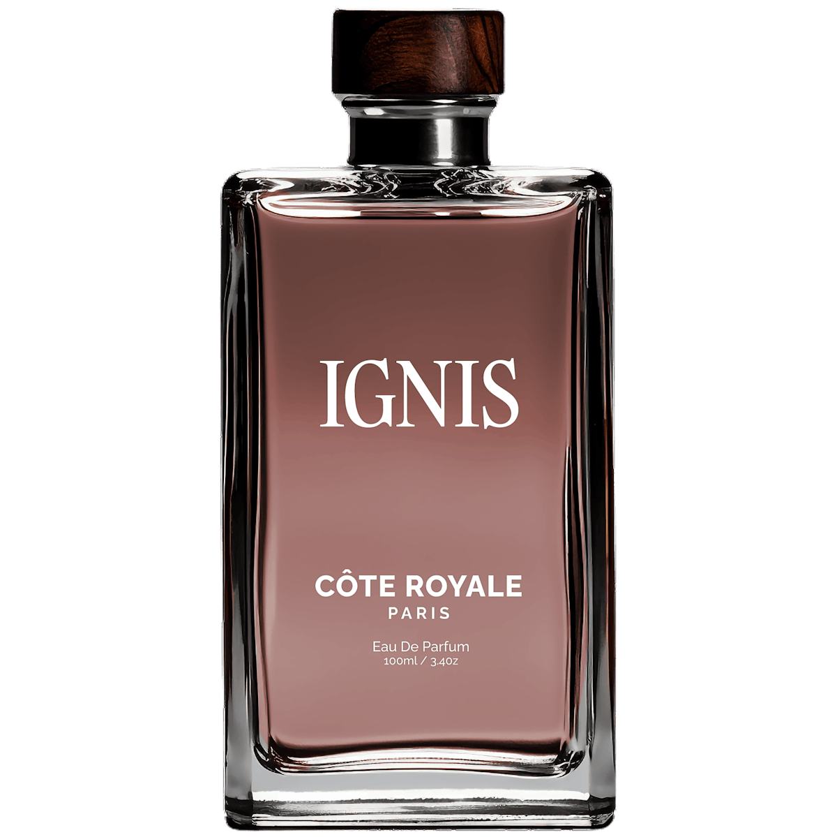 A bottle of Ignis cologne