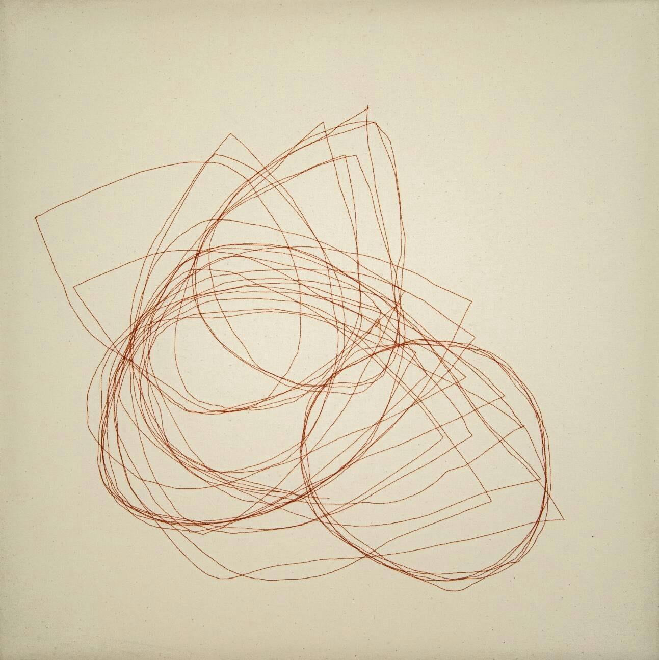 Florence Grundeler — Sur un air d’Antifer I, 2023 Toile cousue