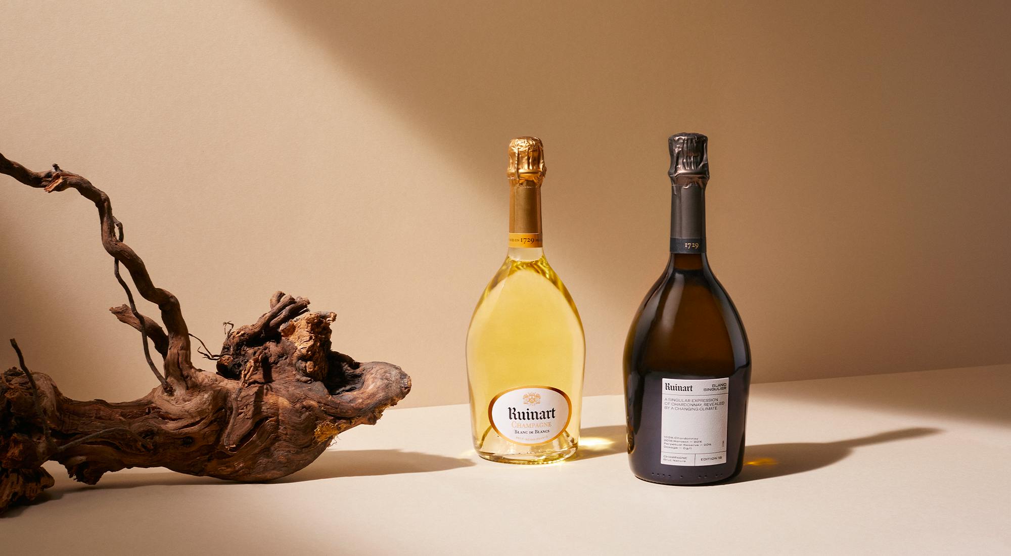 Cover - Ruinart presents Blanc Singulier, a unique cuvée revealed by climate variations