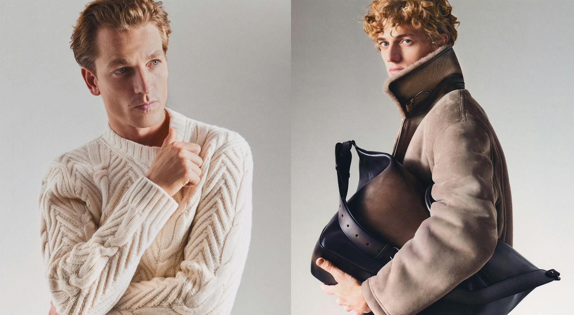 Cover Berluti presents Fall-Winter 2024 collection and unveils an essential wardrobe, enriched with emblematic detail