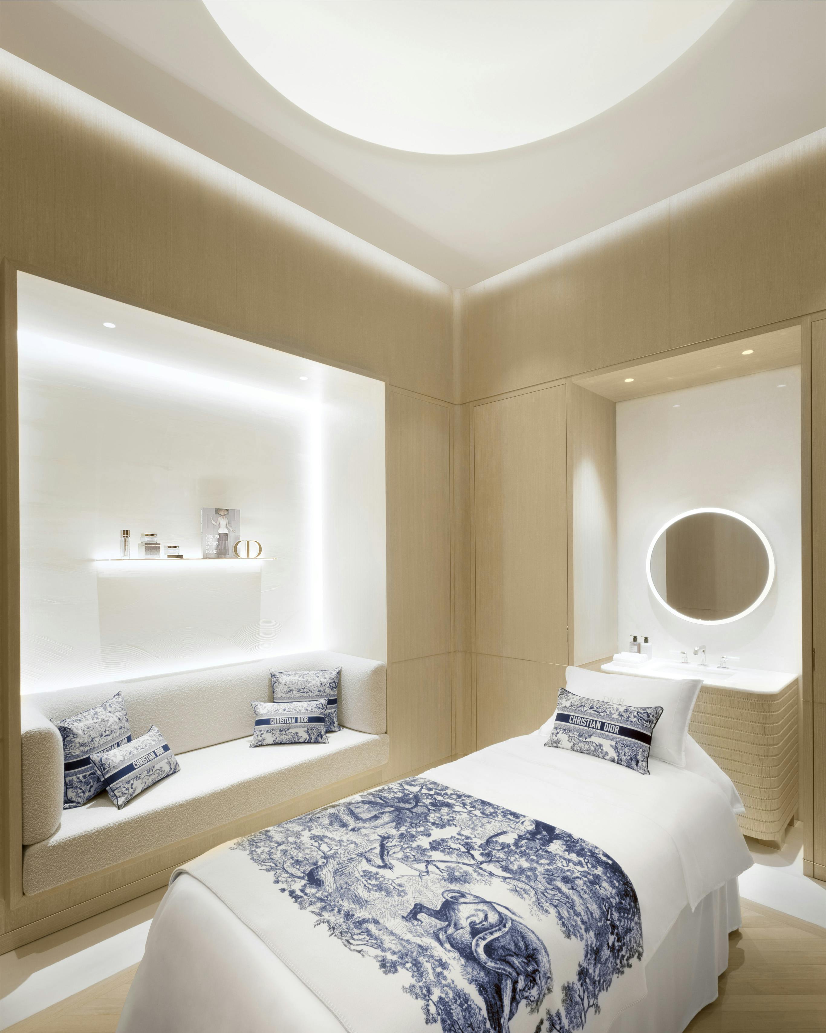 Intérieur du spa Dior