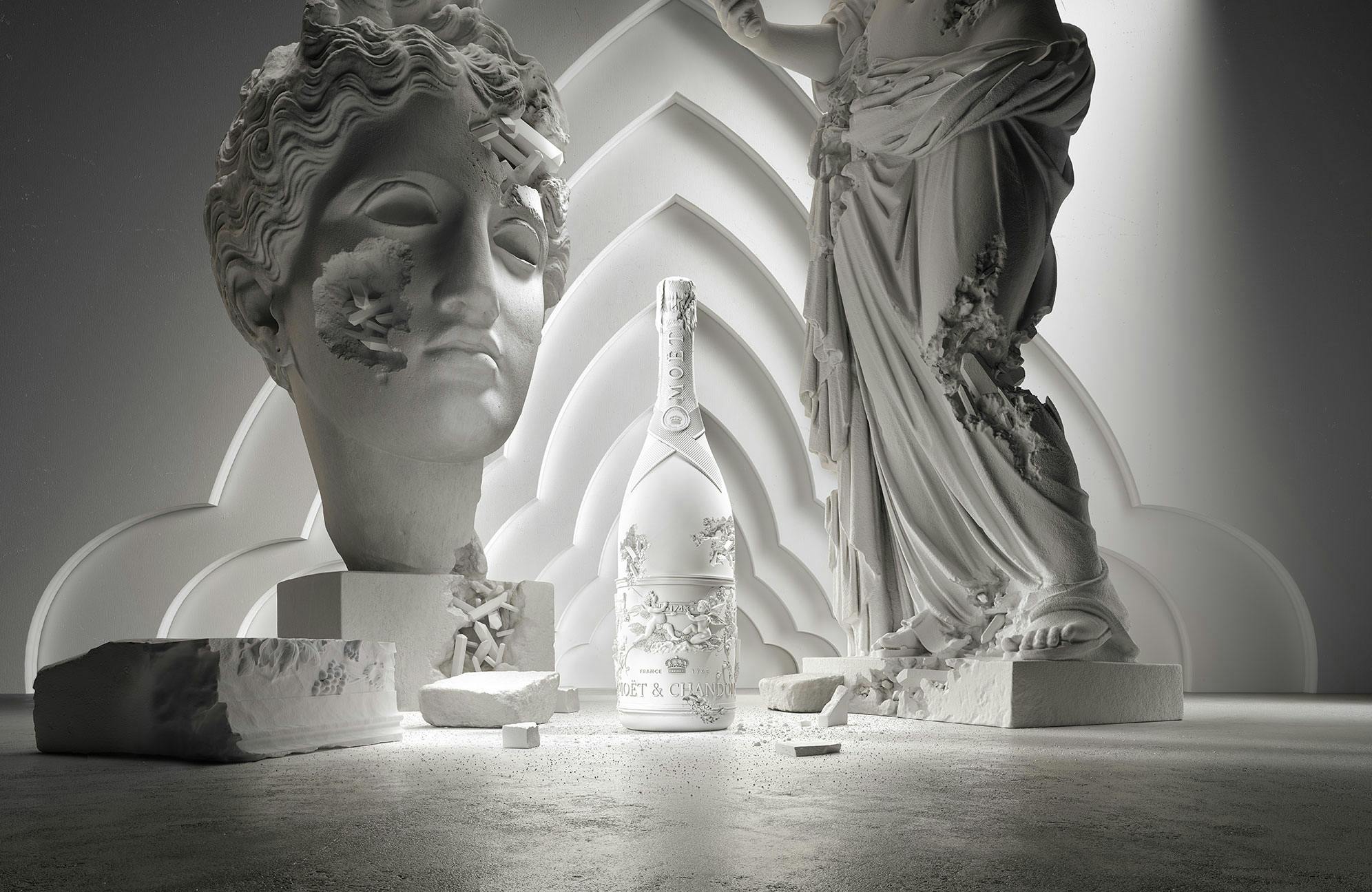 Moët & Chandon Collection Impériale by Daniel Arsham