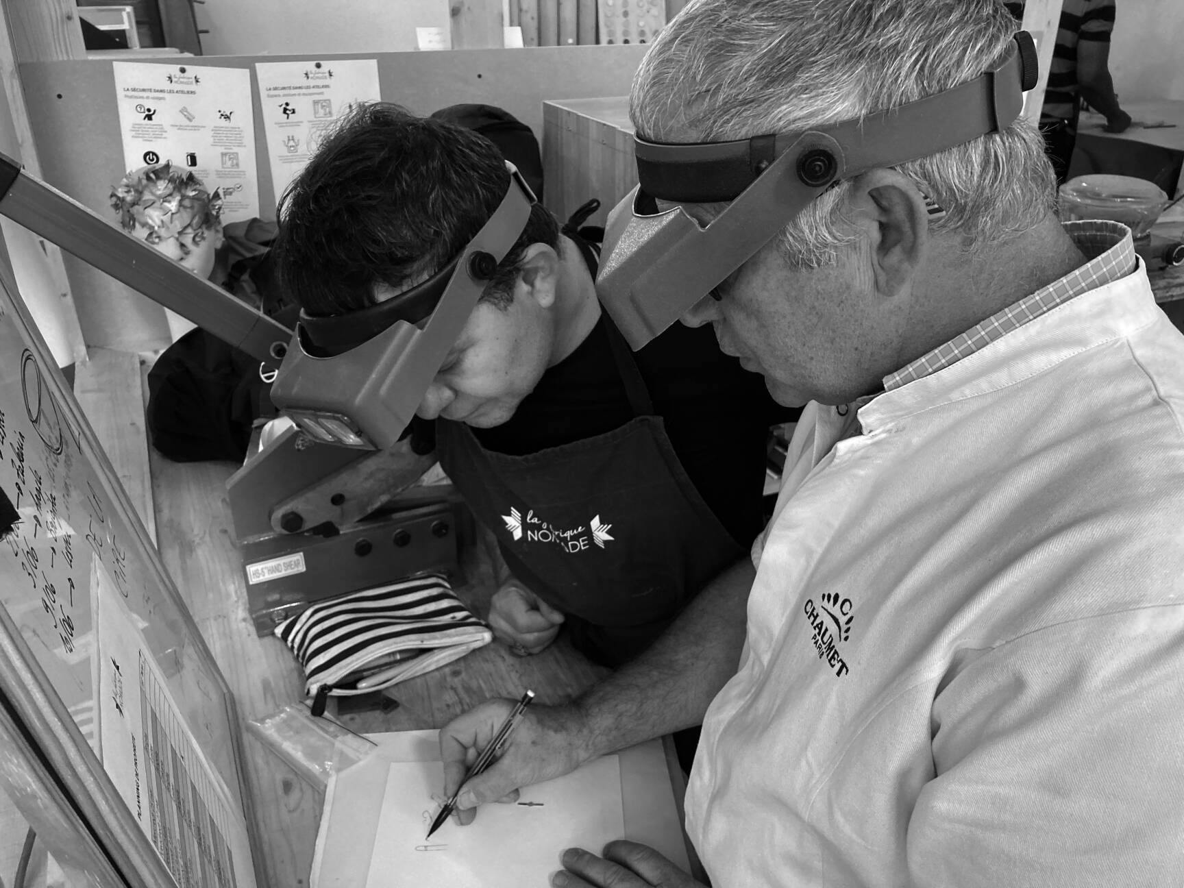 Visuels LVMH soutient la nouvelle collection Traits d’union 7 de l’association La Fabrique NOMADE