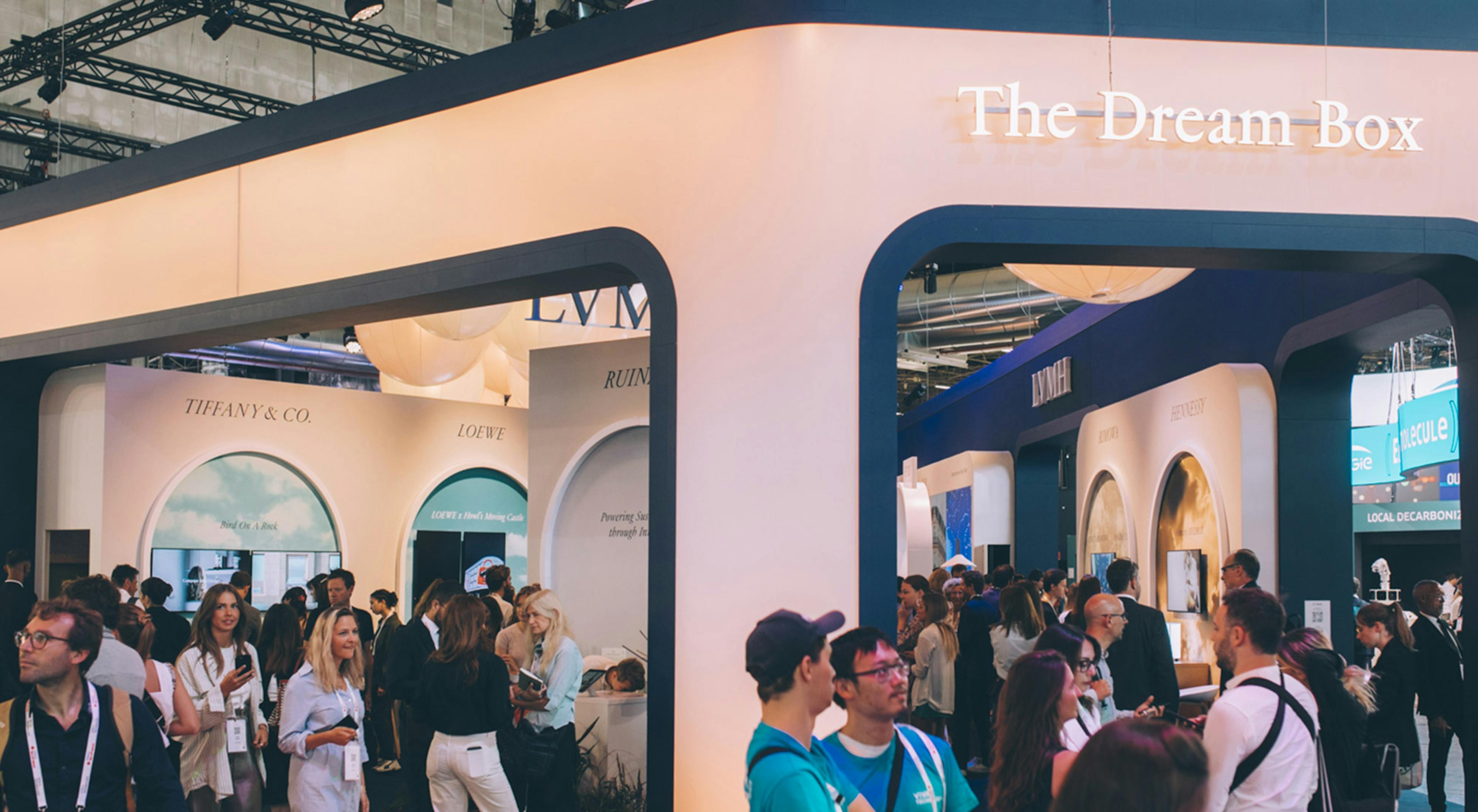 Cover LVMH takes VivaTech 2023 visitors on a journey in its Dream Box and LVMH Court