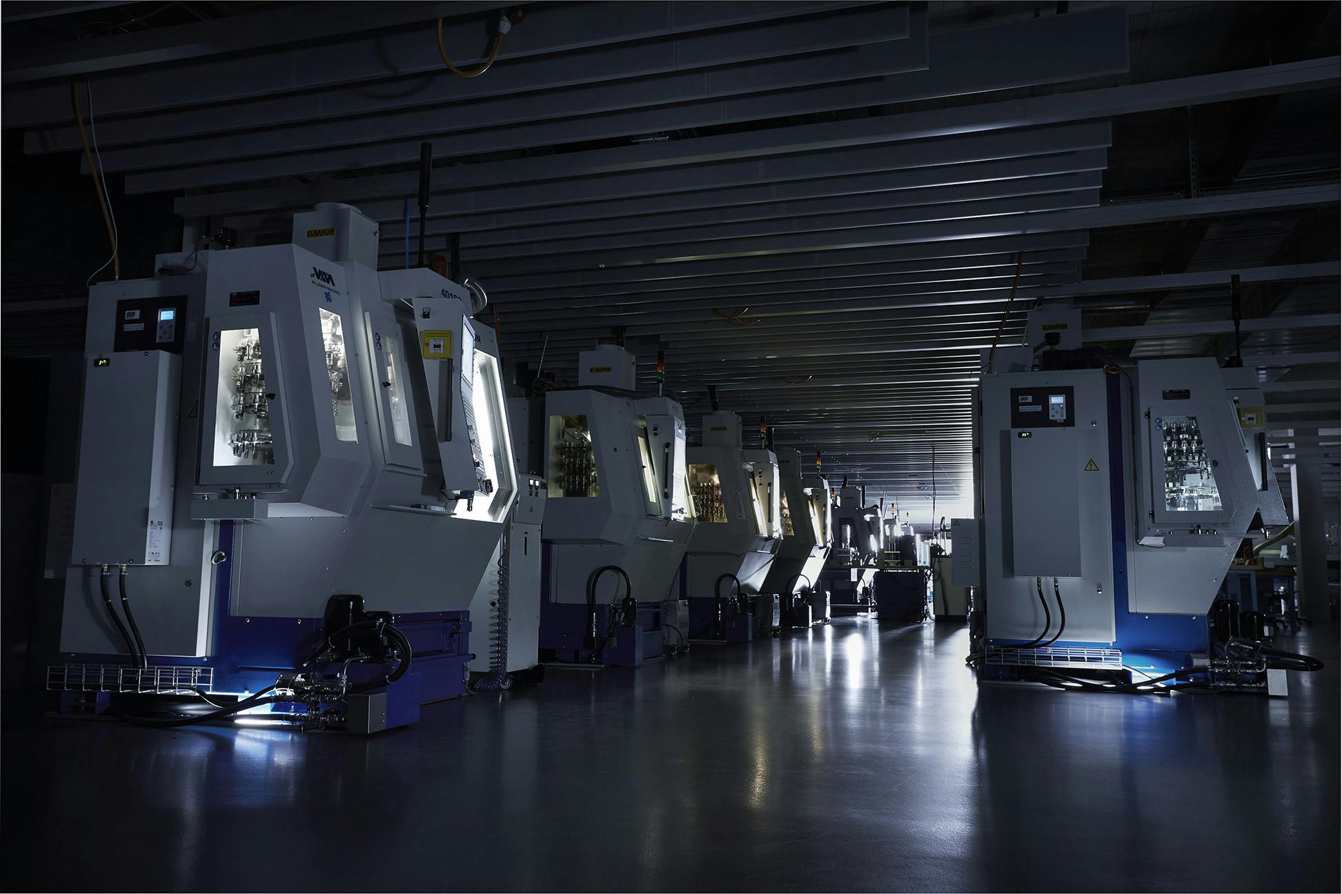 ムーブメントの構成部品製造ホール © Fred Merz