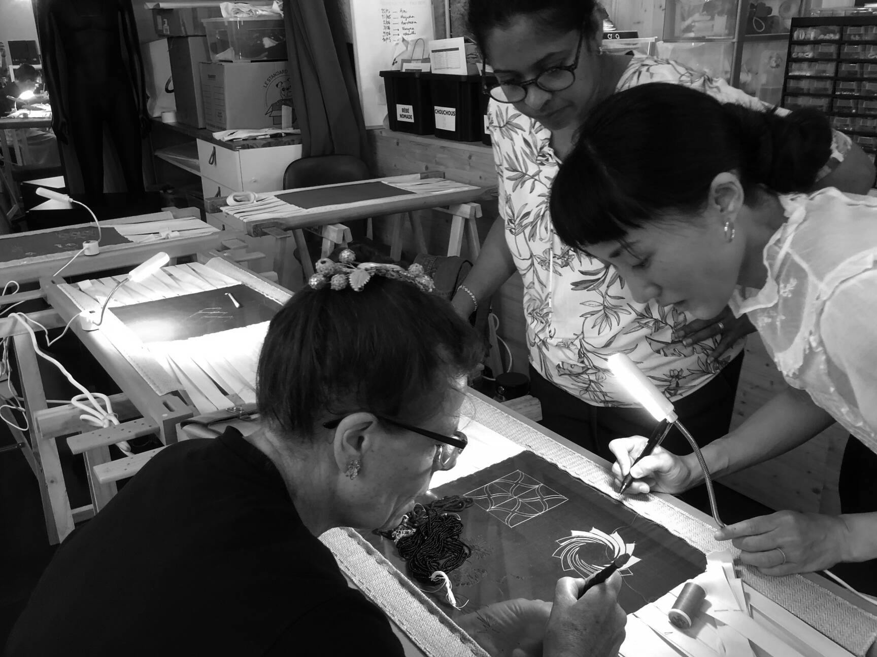 Visuels LVMH soutient la nouvelle collection Traits d’union 7 de l’association La Fabrique NOMADE