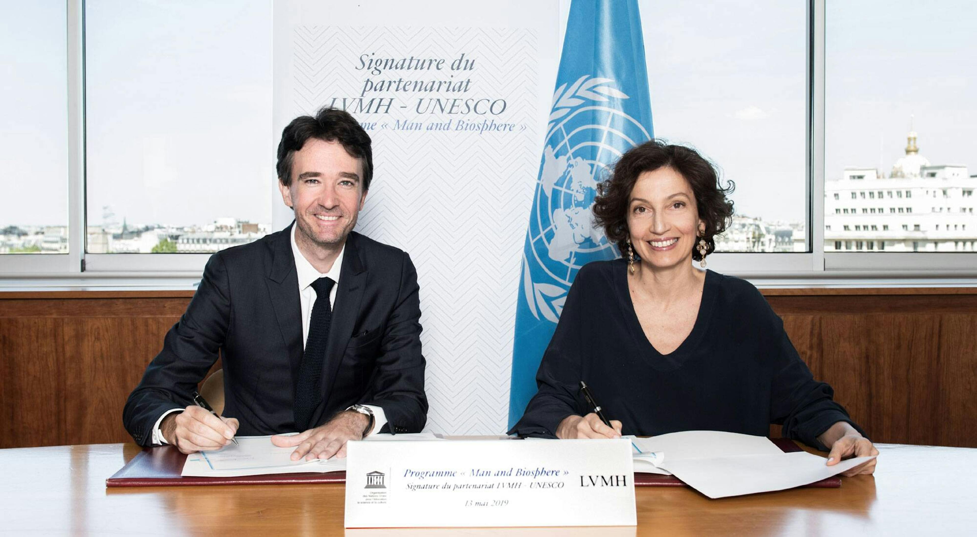 Cover LVMH announces signature of a five-year partnership with UNESCO to support Man and Biosphere (MAB) biodiversity program