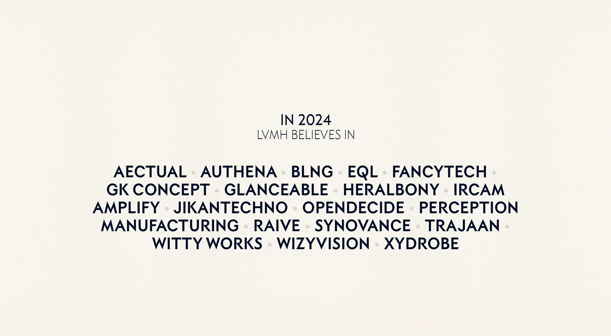 NEWS | Startups, make your dreams come true! Meet the 18 finalists for the 2024 LVMH Innovation Award