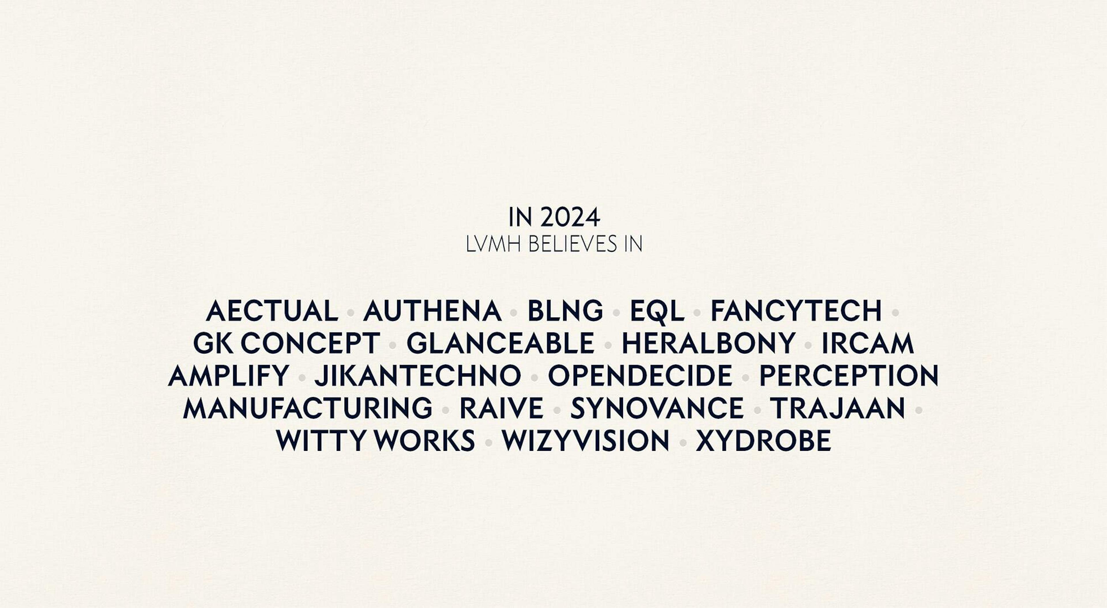 NEWS | Startups, make your dreams come true! Meet the 18 finalists for the 2024 LVMH Innovation Award