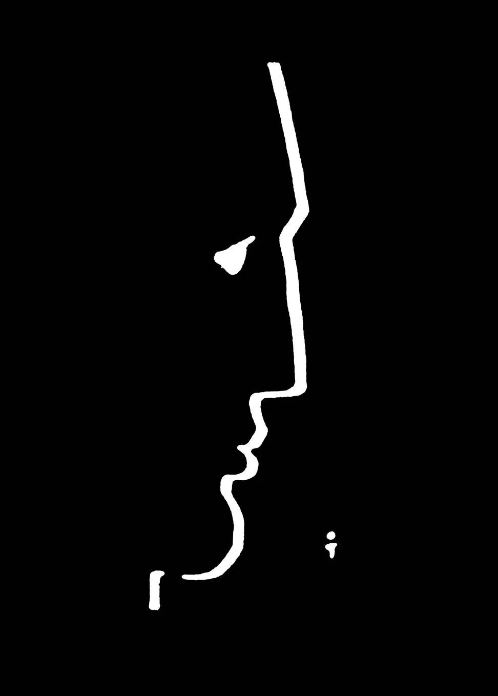 Portrait of Hubert de Givenchy by René Gruau © Sarl René Gruau