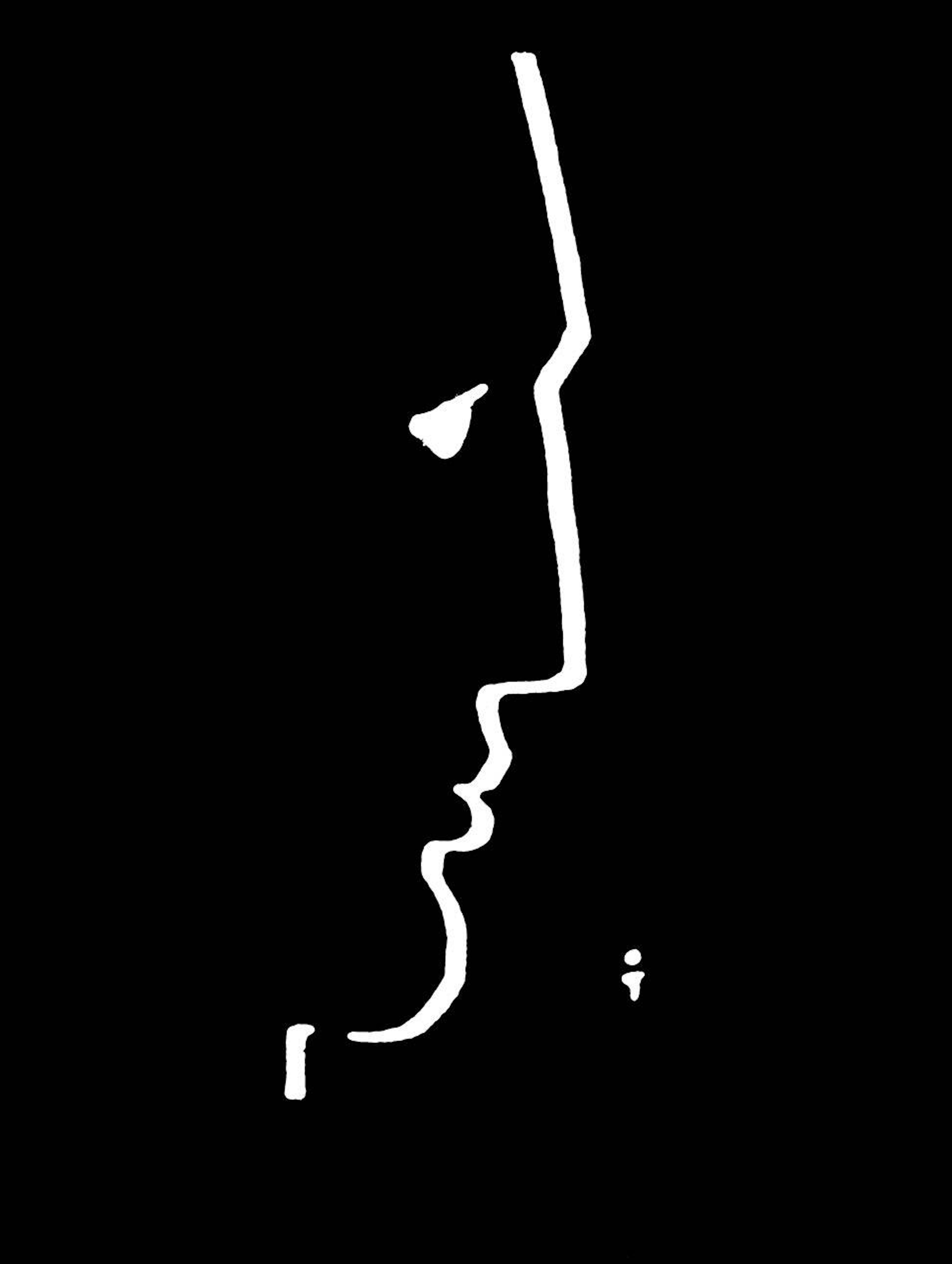 Portrait of Hubert de Givenchy by René Gruau © Sarl René Gruau