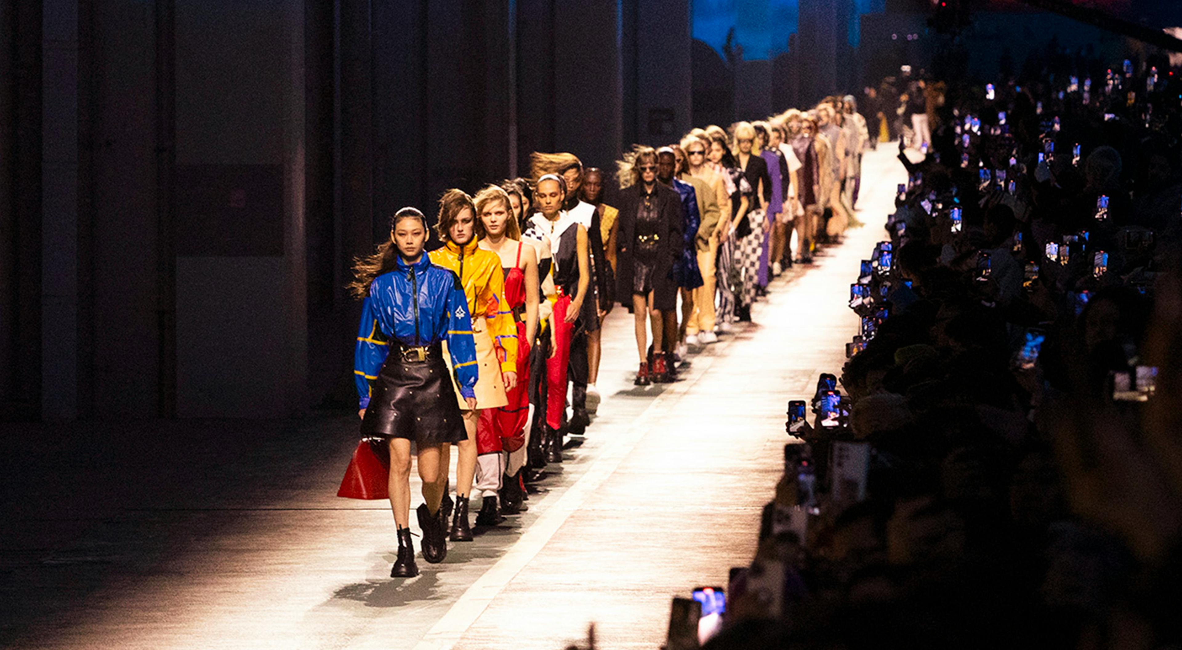Cover Louis Vuitton creates a striking moment on Jamsugyo bridge with its first Prefall show