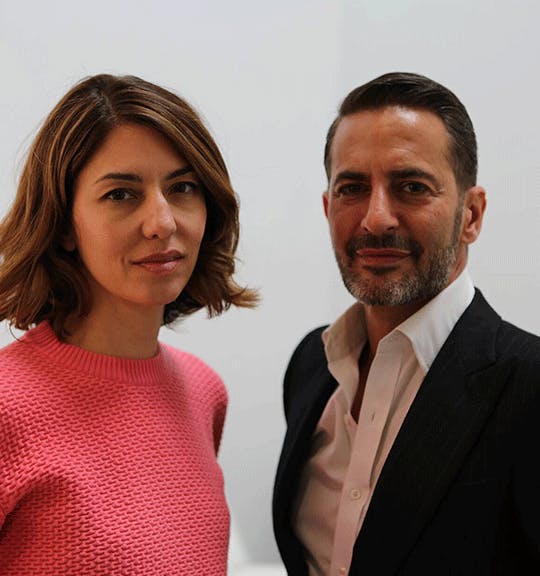 Marc Jacobs and Sofia Coppola @ Courtesy Marc Jacobs