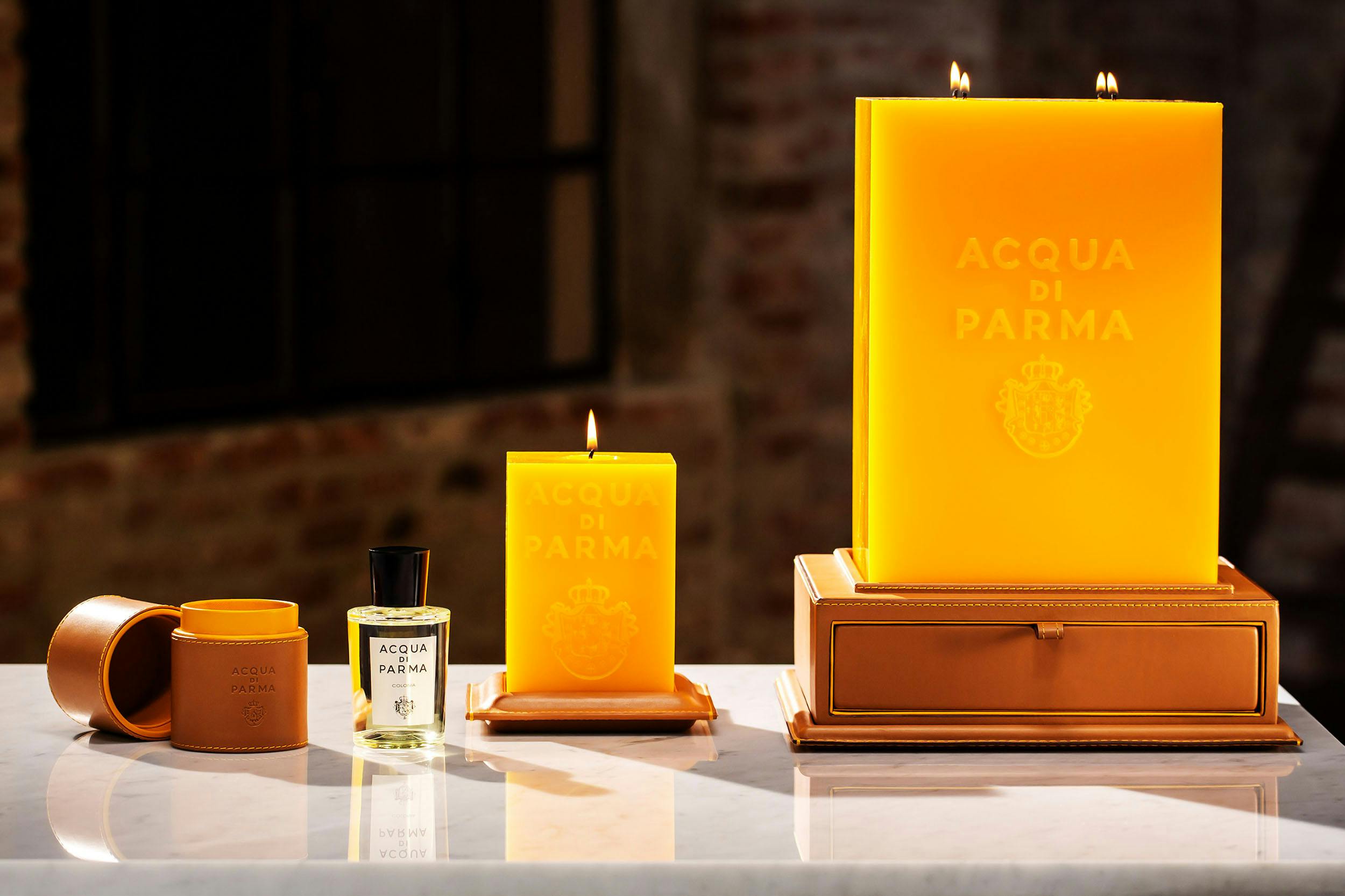 Craftsmanship Leather Objects © Acqua di Parma