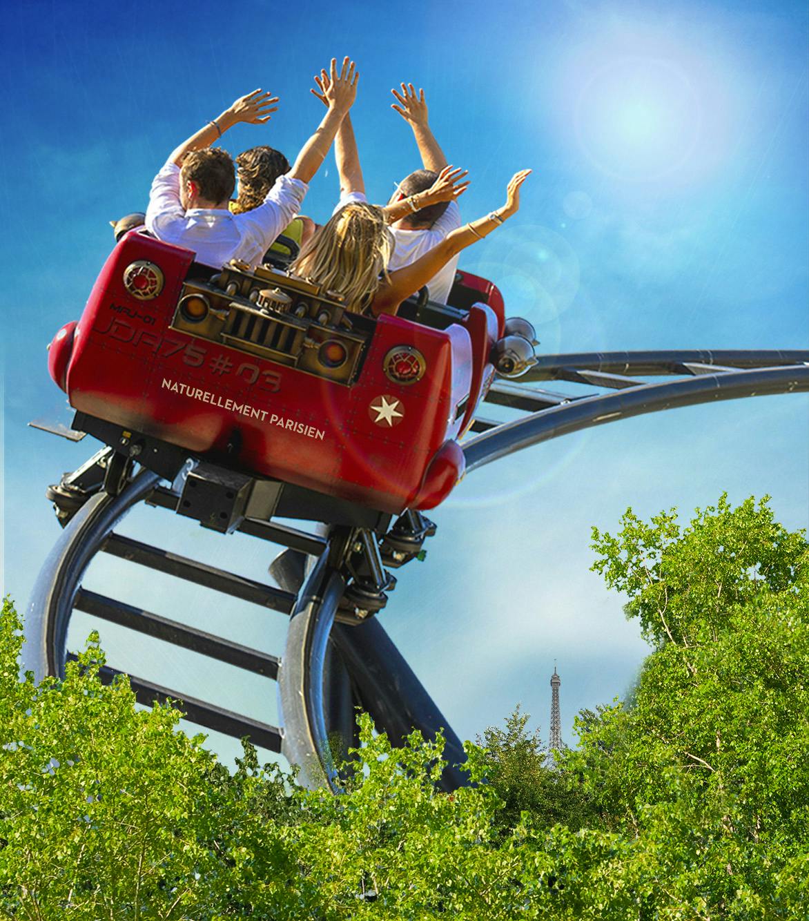 The Speed Rockets at the Jardin d'acclimatation in Paris © Sylvain Bachelot