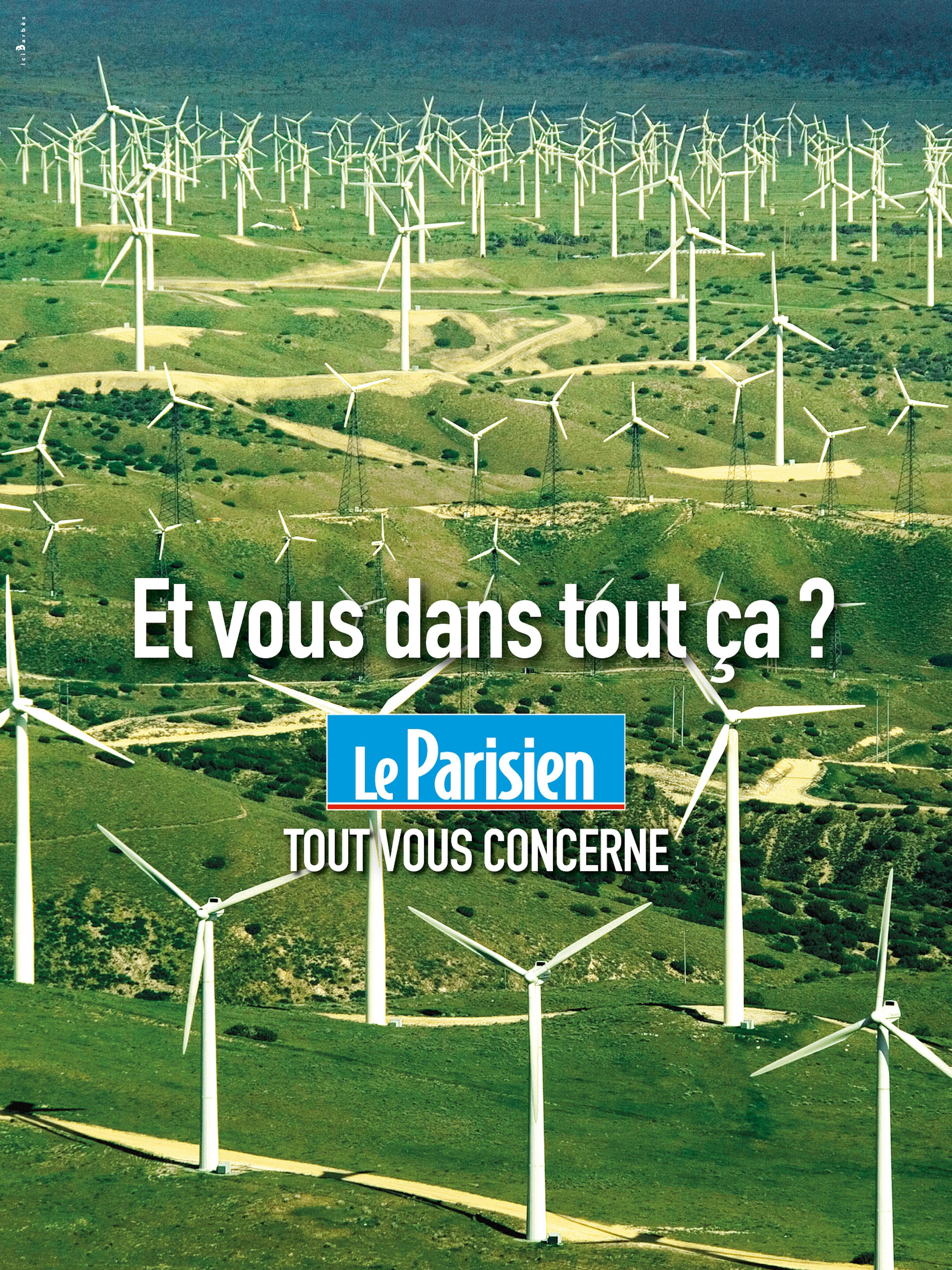Le Parisien ad campaign © Le Parisien