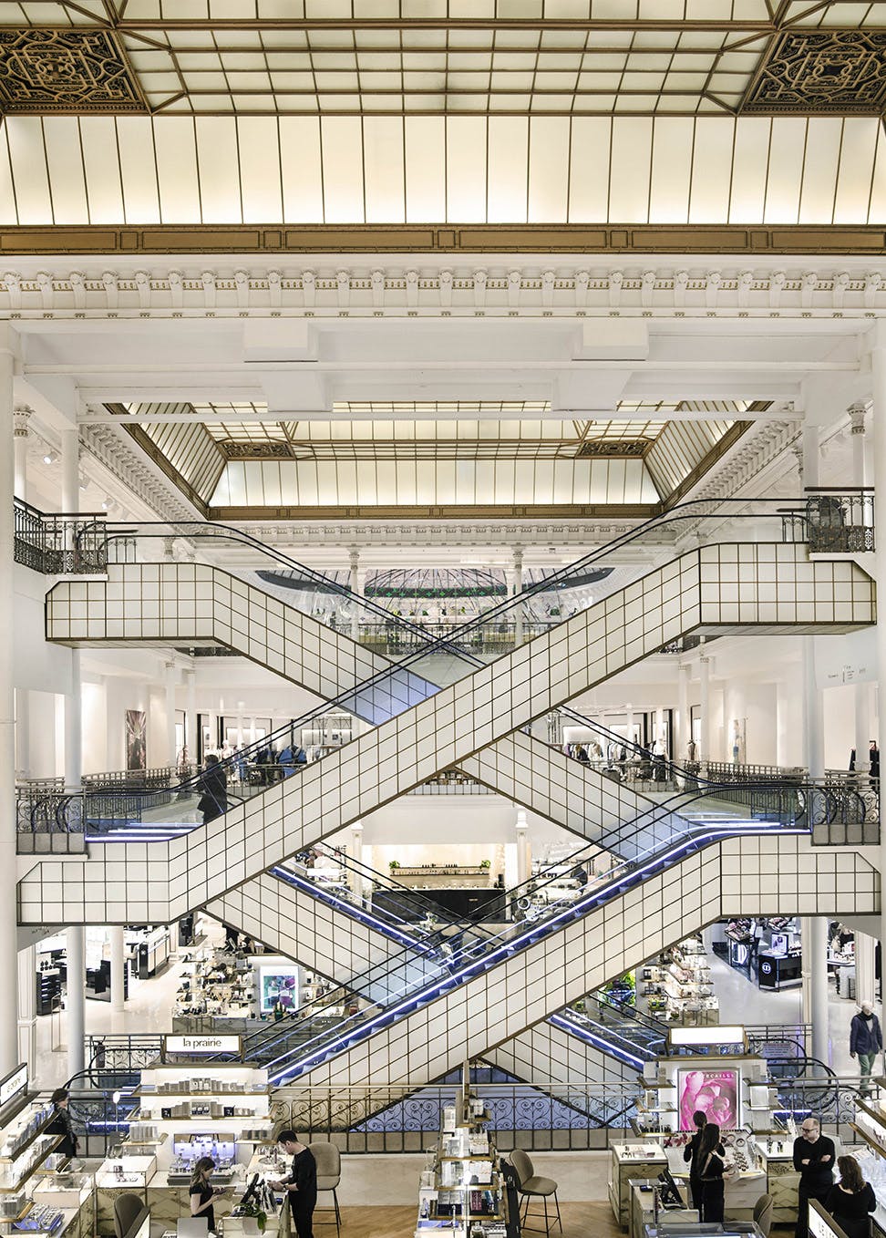 Escalator Andrée Putman, Le Bon Marché Rive Gauche © DR