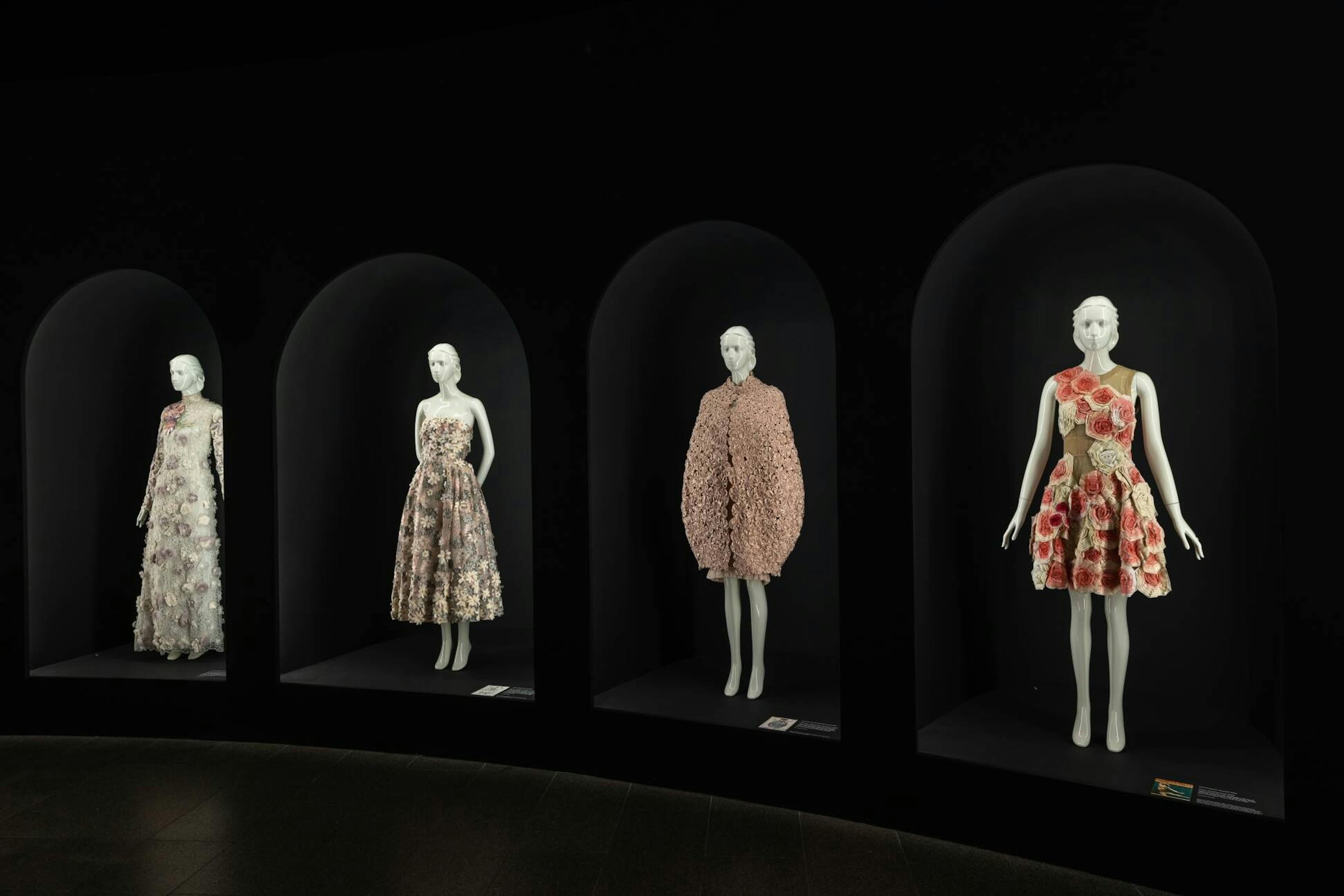 Picture of “Karl Lagerfeld: A Line of Beauty” exhibition at The Metropolitan Museum of Art in New York