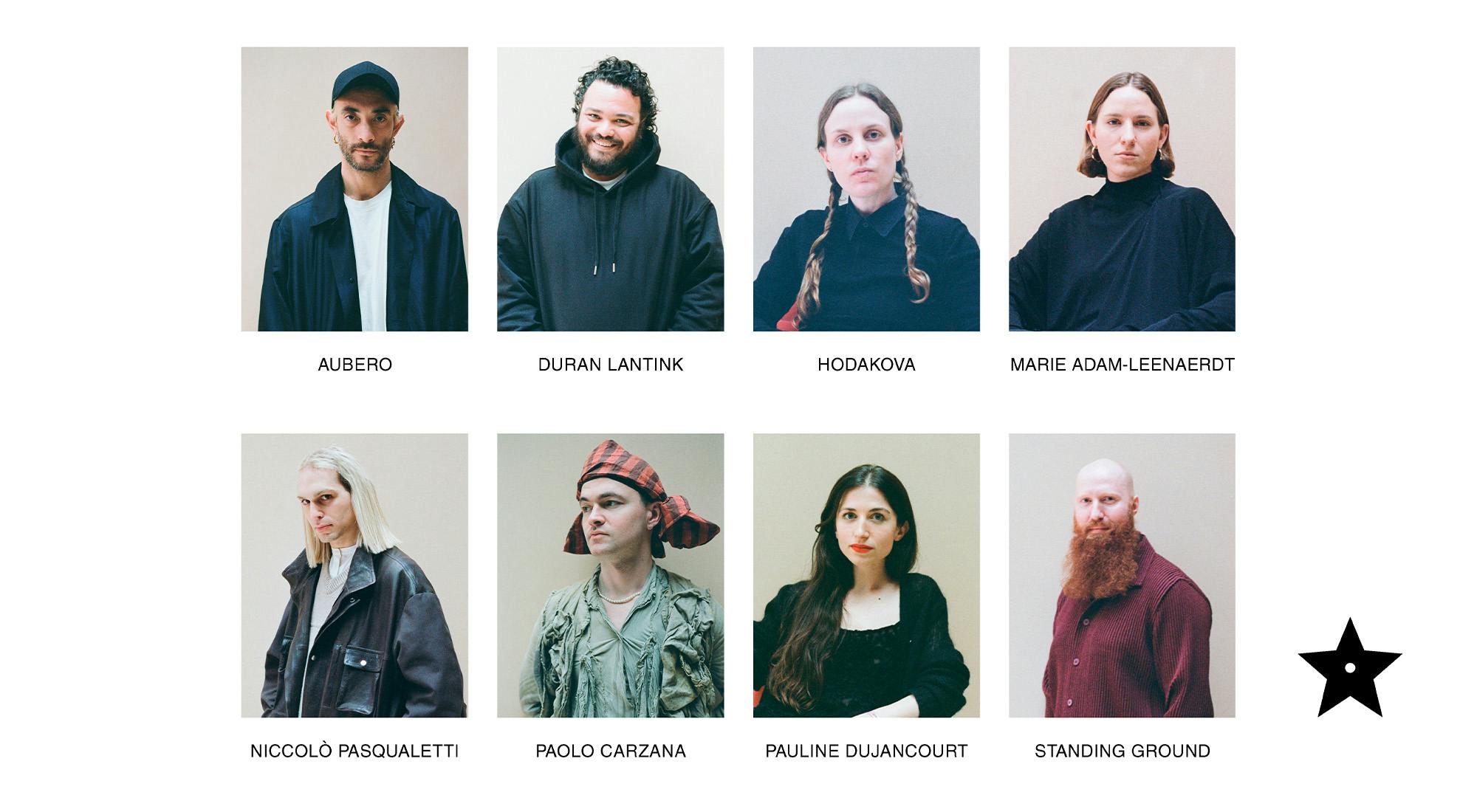 Portraits des 8 finalistes du LVMH Prize
