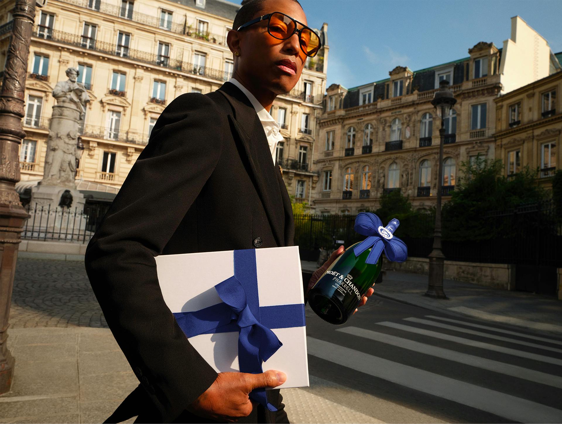 MOËT & CHANDON AND PHARRELL WILLIAMS LAUNCH LIMITED-EDITION COLLECTION