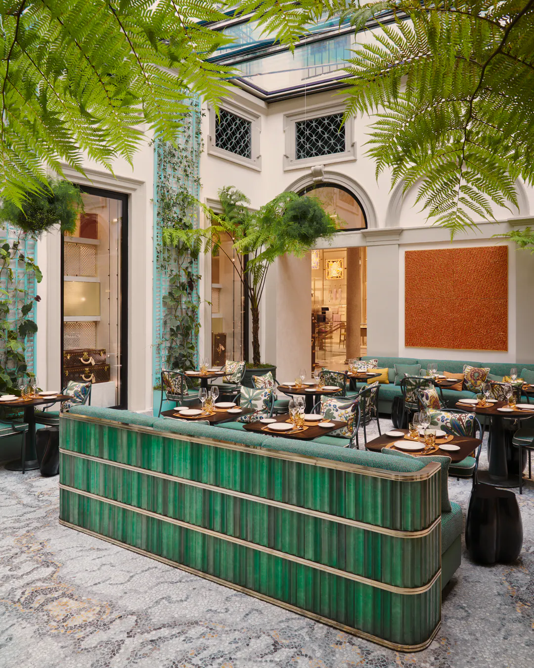 Da Vittorio Café Louis Vuitton in Milan