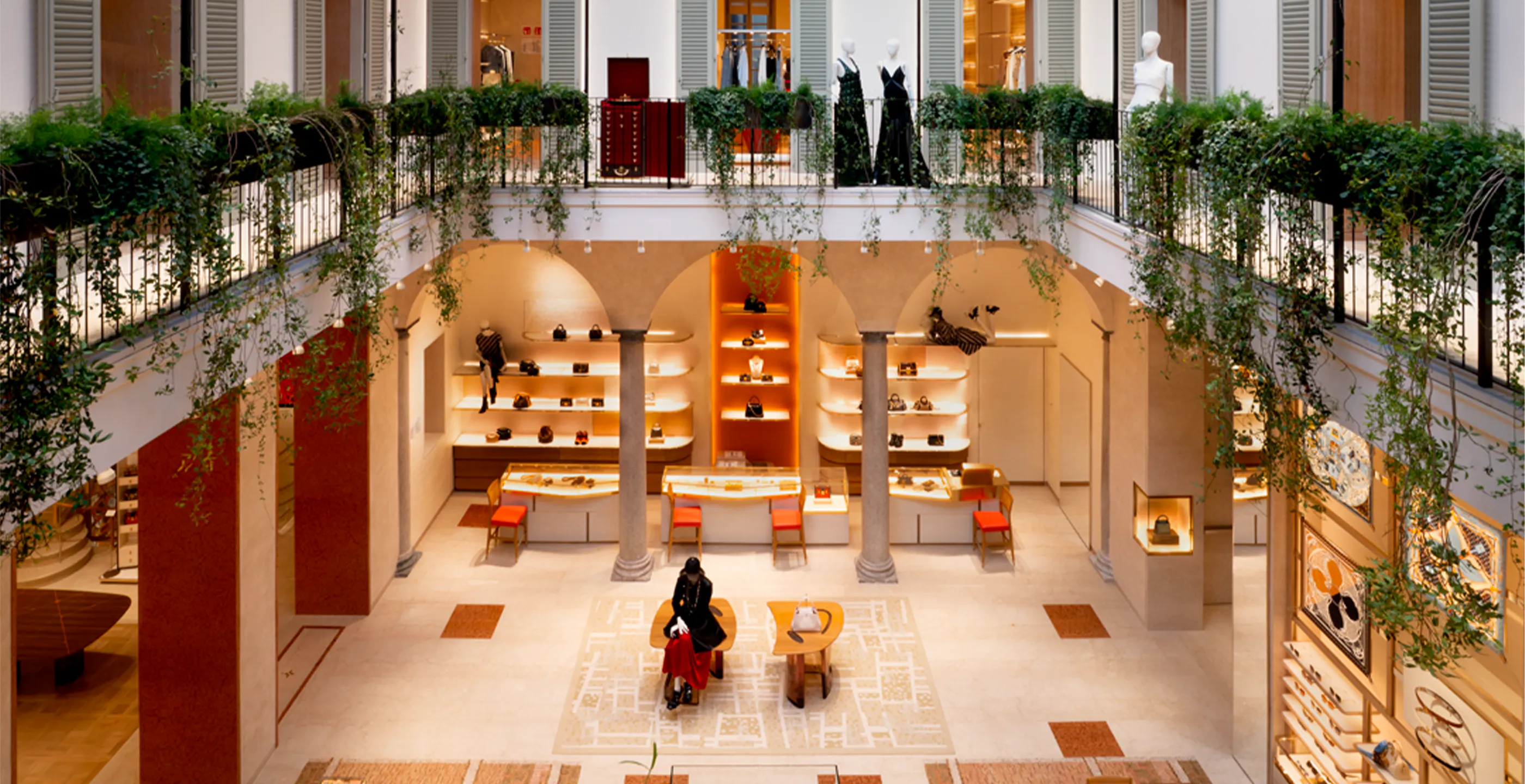 Louis Vuitton reopens Milan flagship, a tribute to... - LVMH