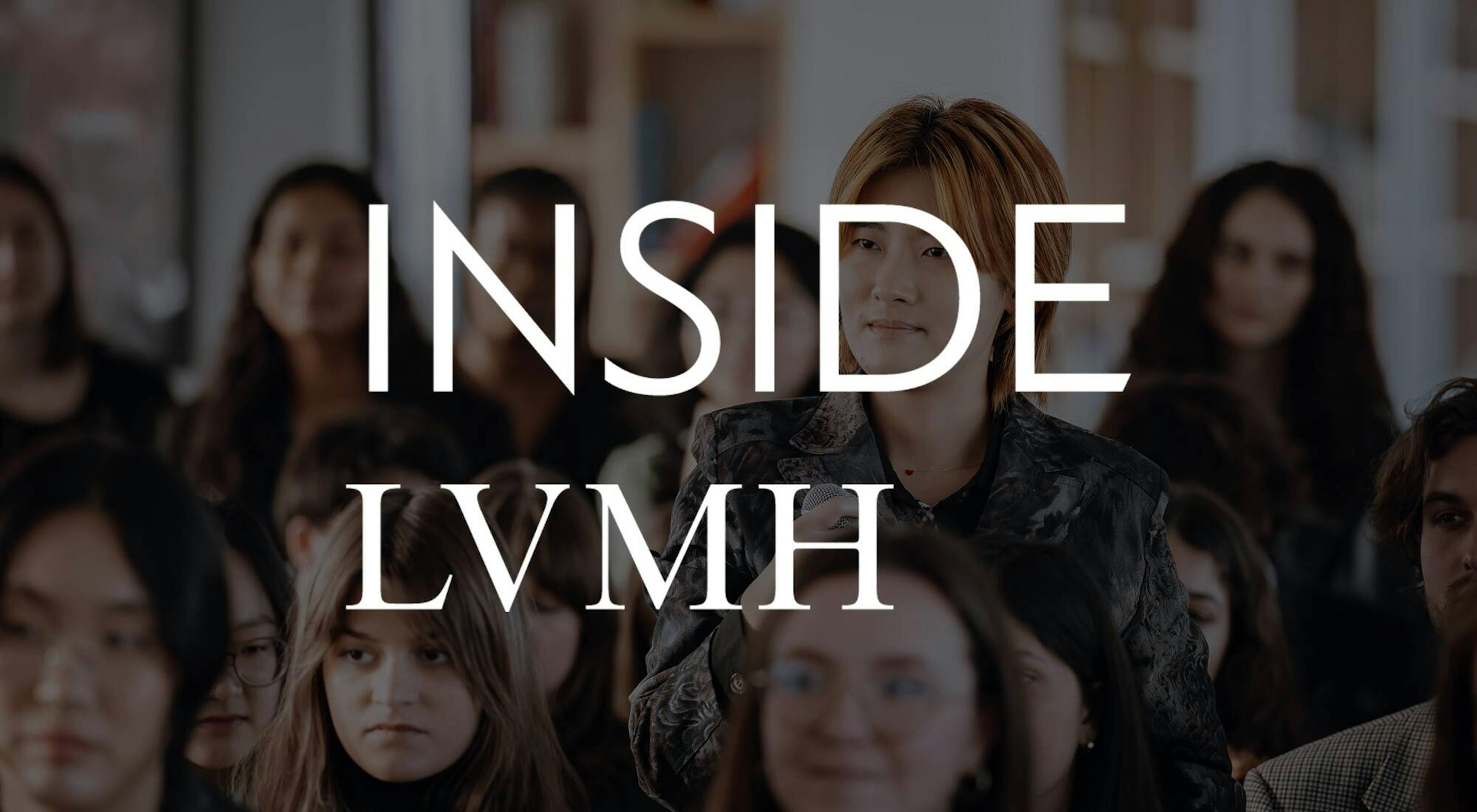 News cover with the INSIDE LVMH logo