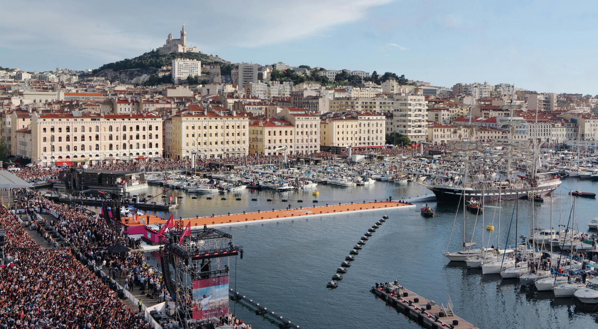 Marseille's port