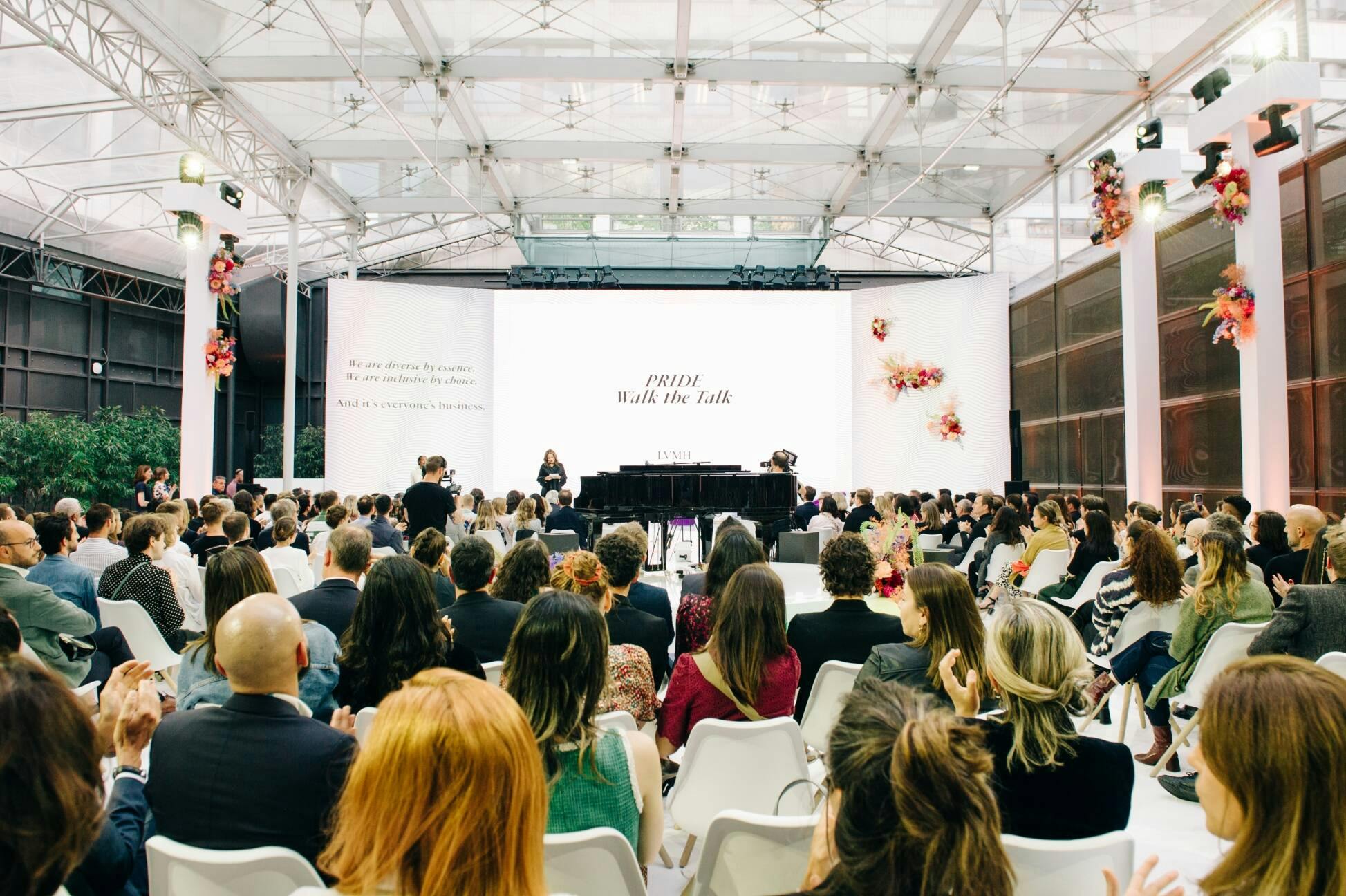 Visuals - With the “Walk the Talk” event, LVMH launches Pride Month