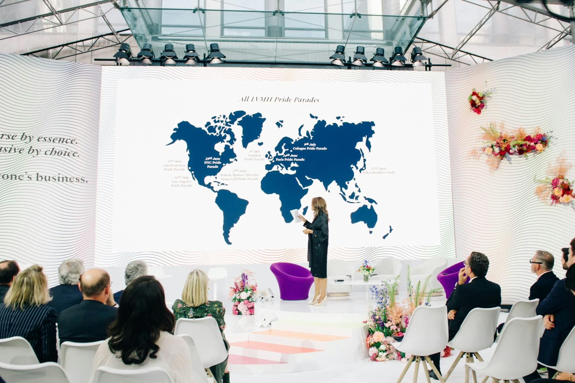 Visuals - With the “Walk the Talk” event, LVMH launches Pride Month