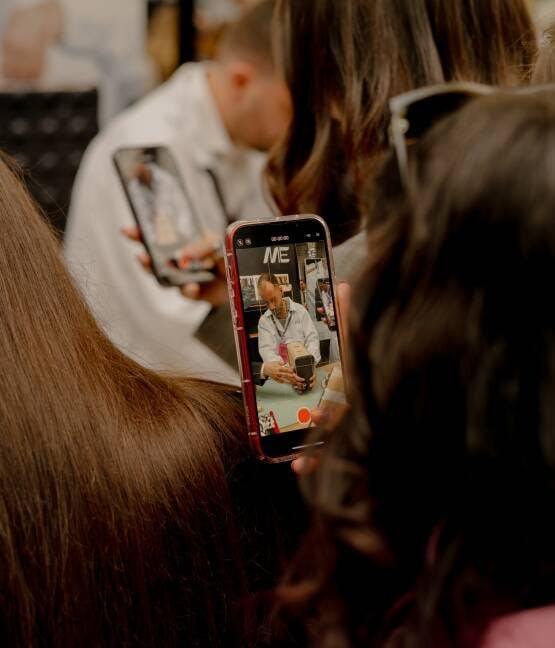 Photo sur le lieu de l'événement