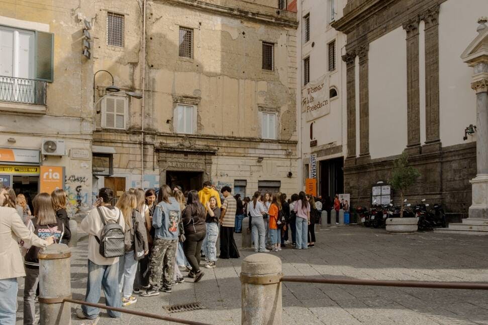 Photo sur le lieu de l'événement
