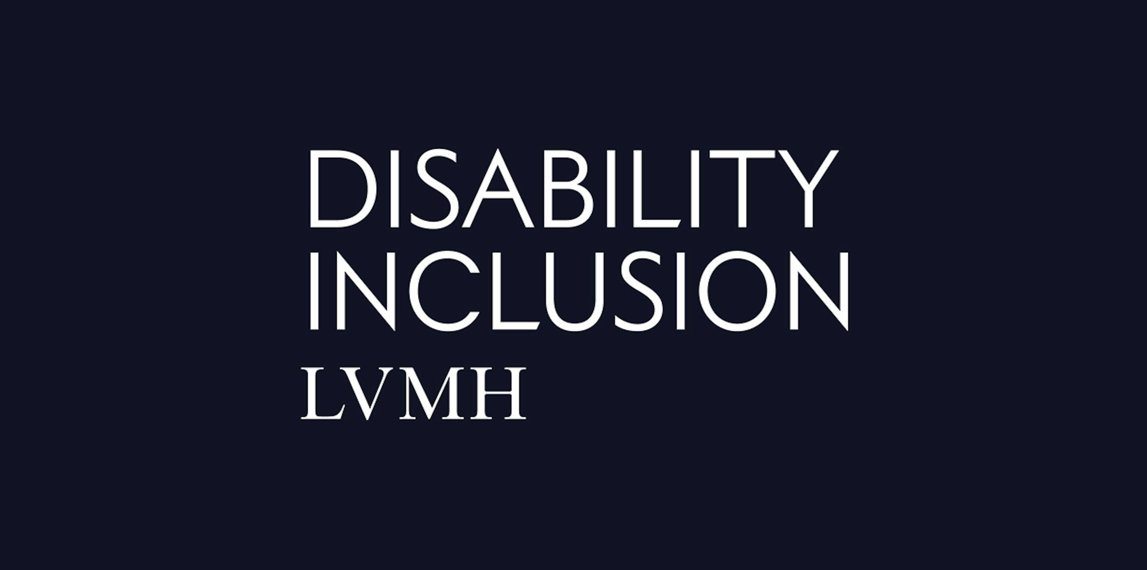 LVMH Disability Inclusion logo
