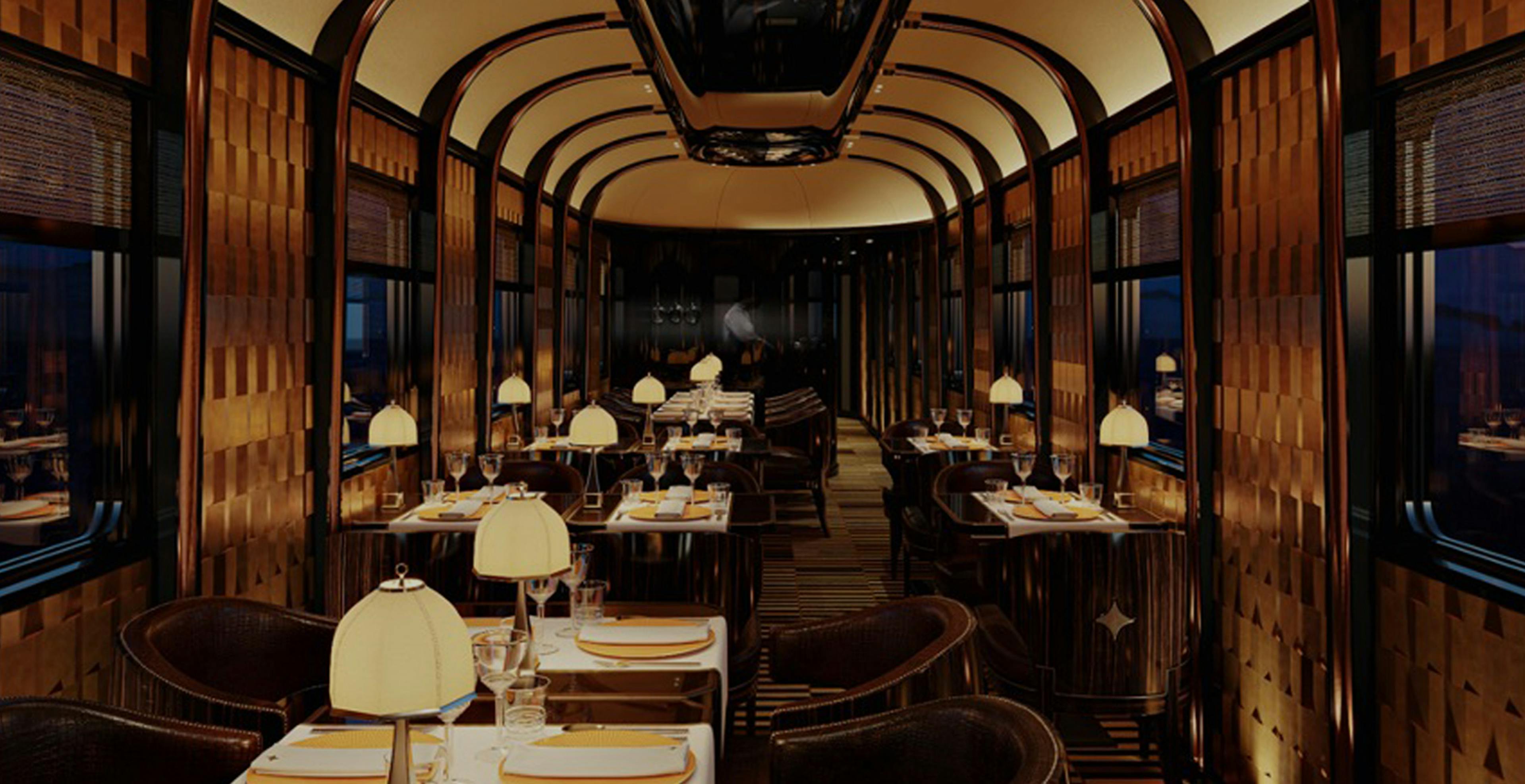 Intérieur du train Orient Express