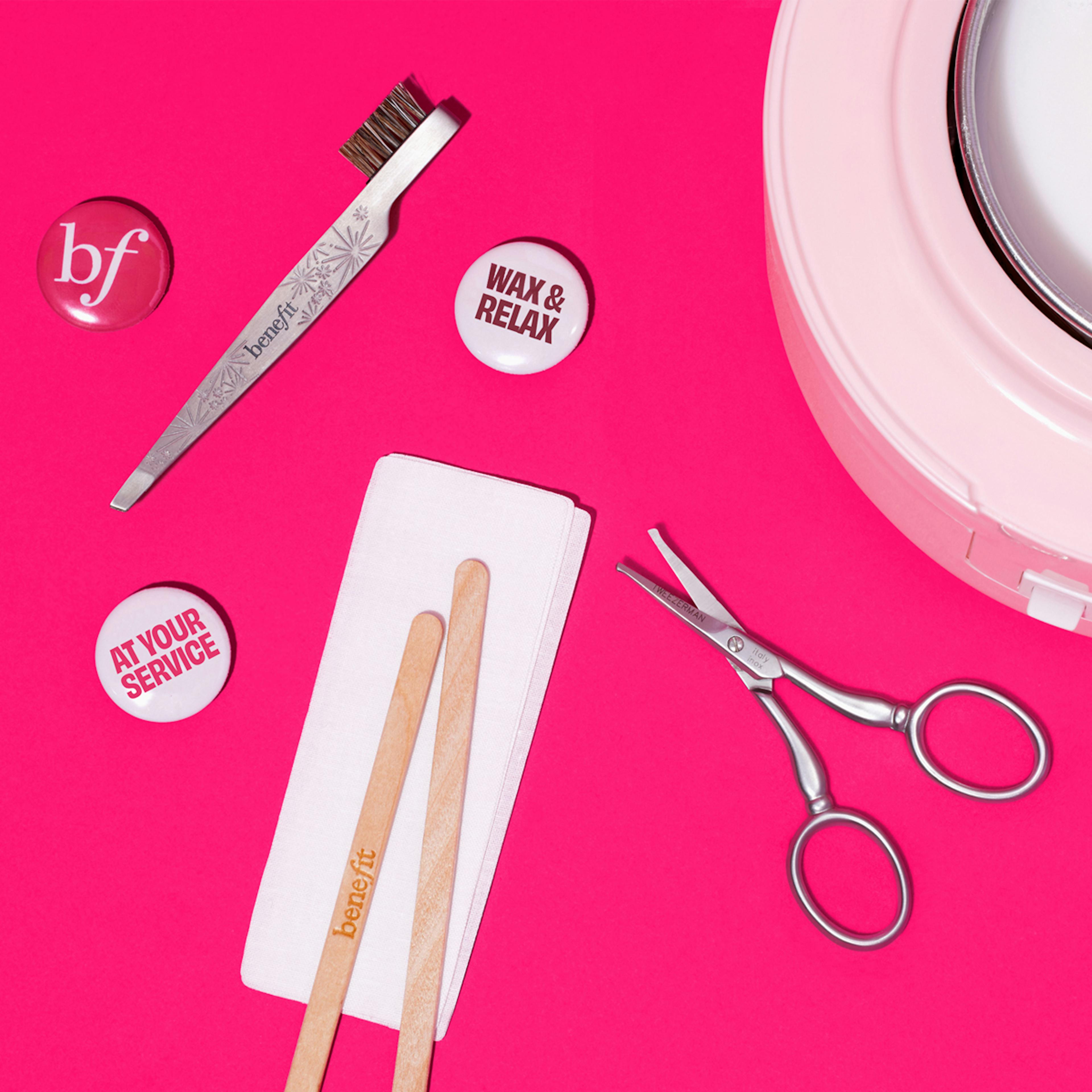 Benefit's Bold is Beautiful philanthropy program supports women & girls through brow wax proceed donations. 